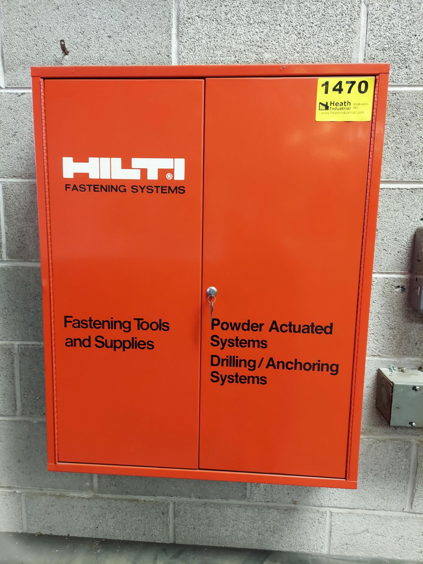 HILTI TOOL CABINET-27" X 33" X 6"