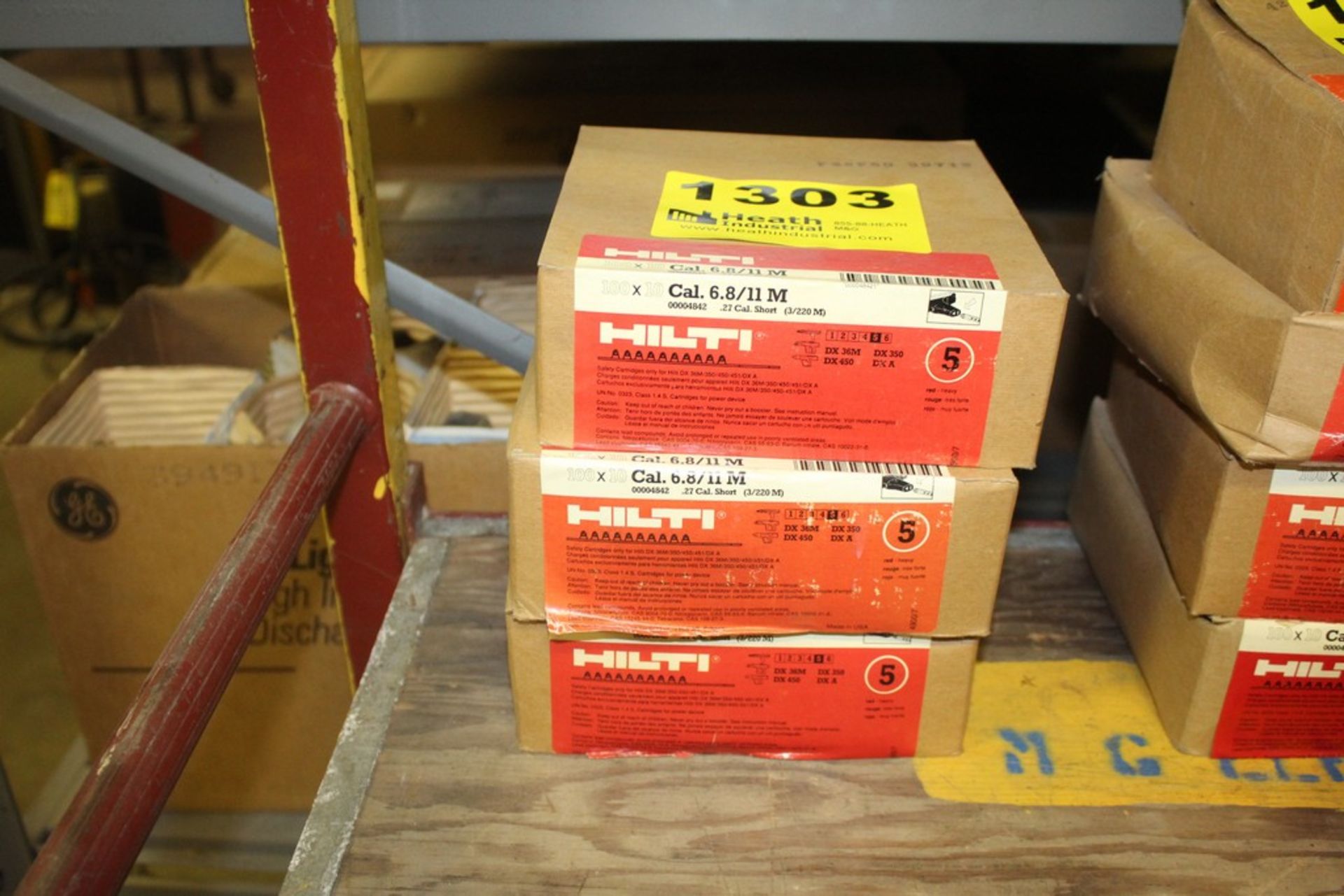 (3) BOXES OF HILTI POWDER LOADS