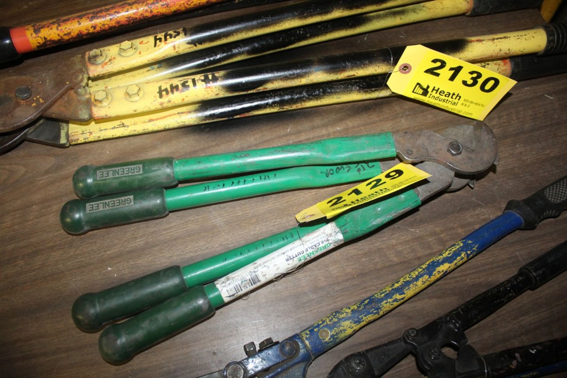 (2) GREENLEE CABLE CUTTERS
