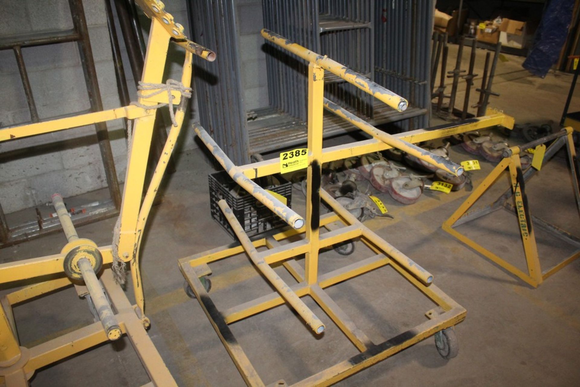 10 SPINDLE WIRE CART