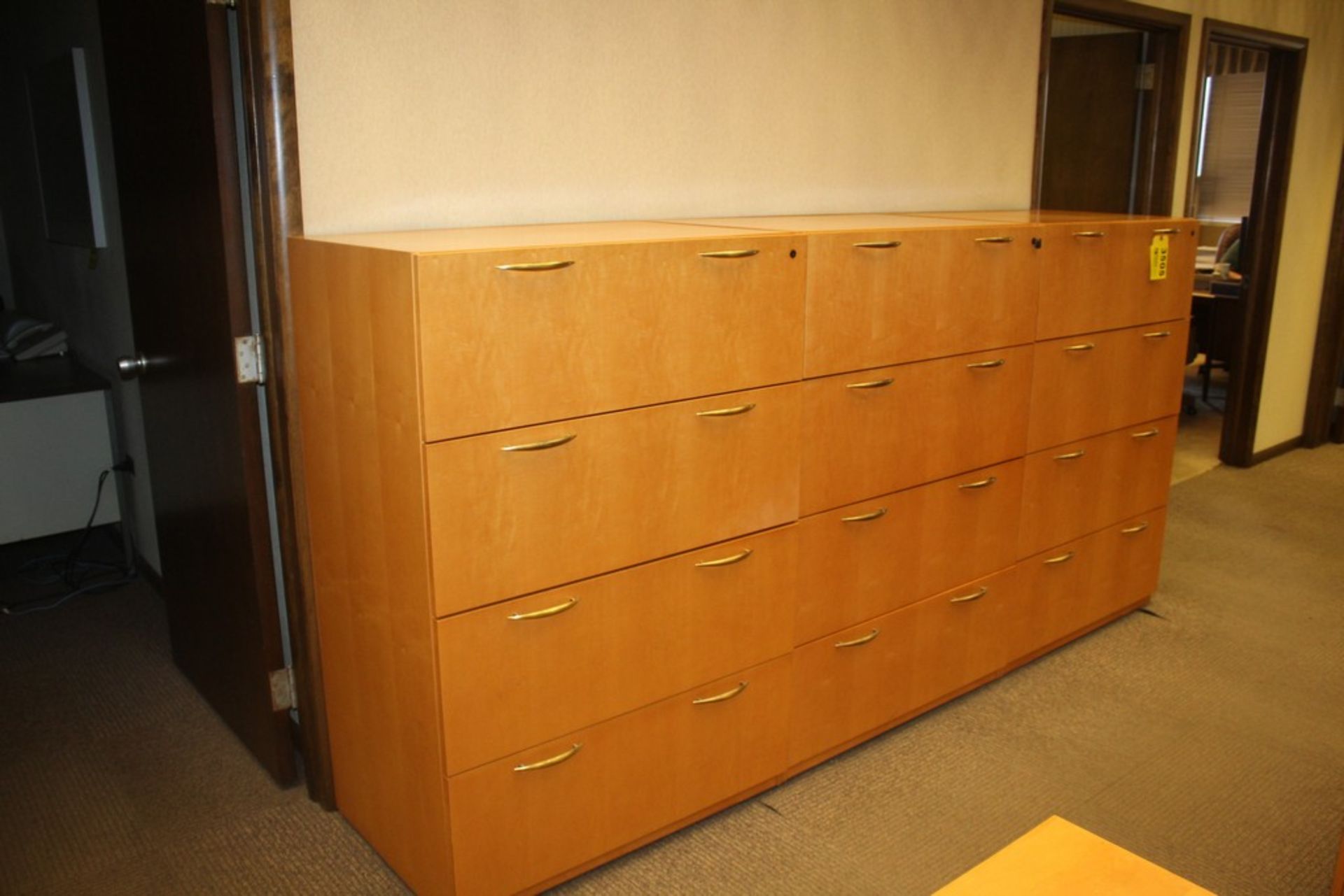 (3) FOUR DRAWER FILE CABINETS