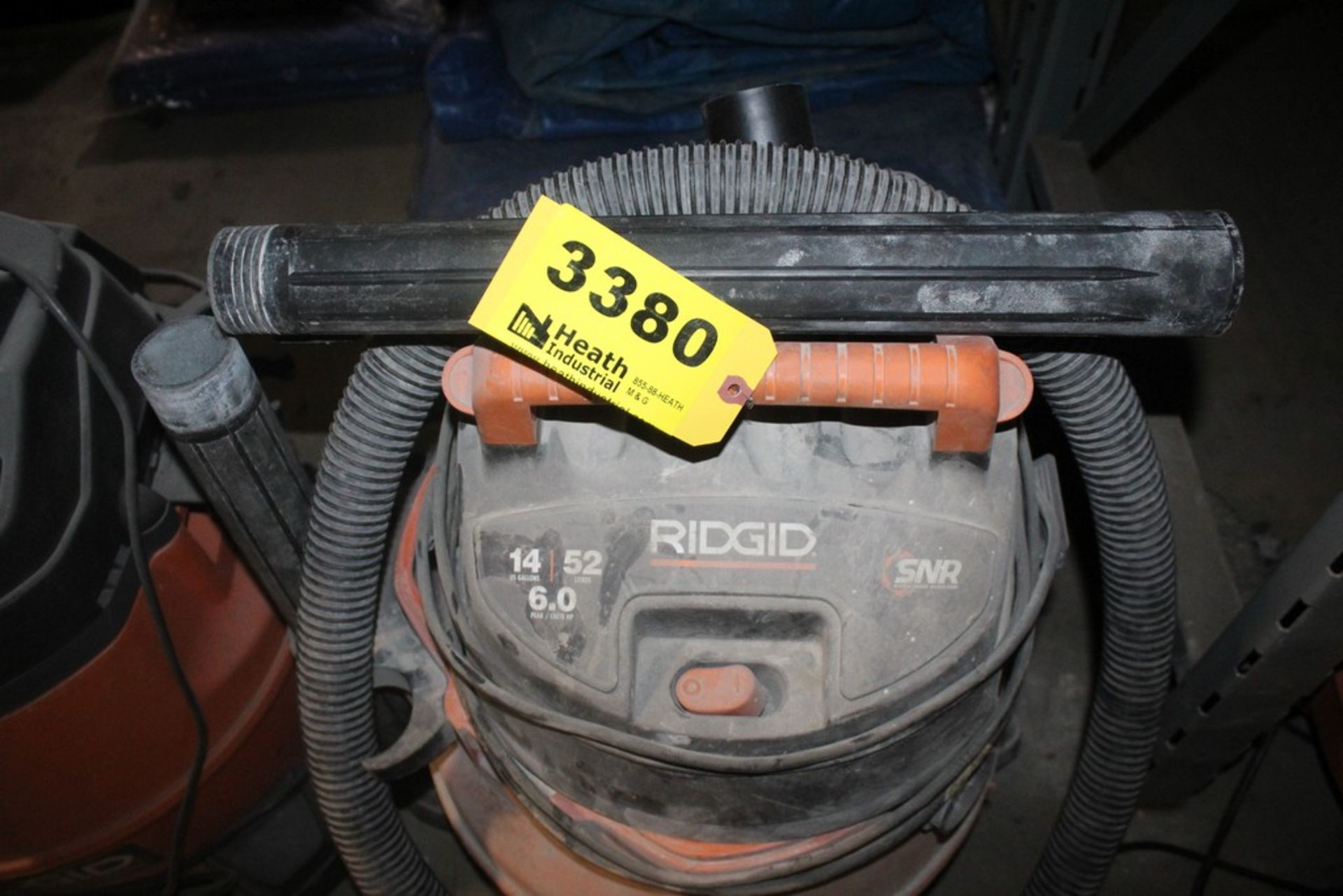 RIDGID 14-GAL 6HP SHOP VAC - Image 2 of 2