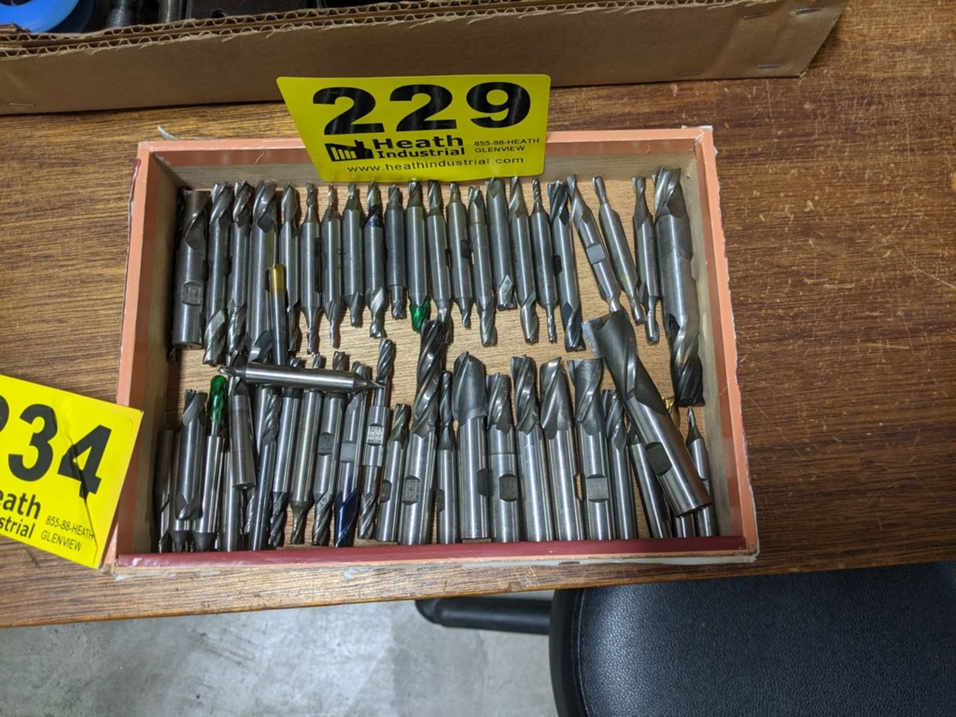 ASSORTED END MILLS