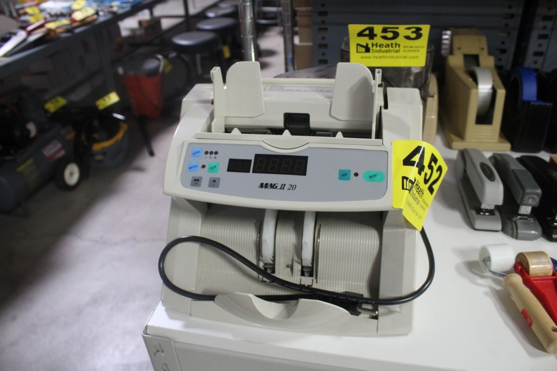 MAGNER MODEL MAG II 20 ELECTRONIC BILL COUNTER