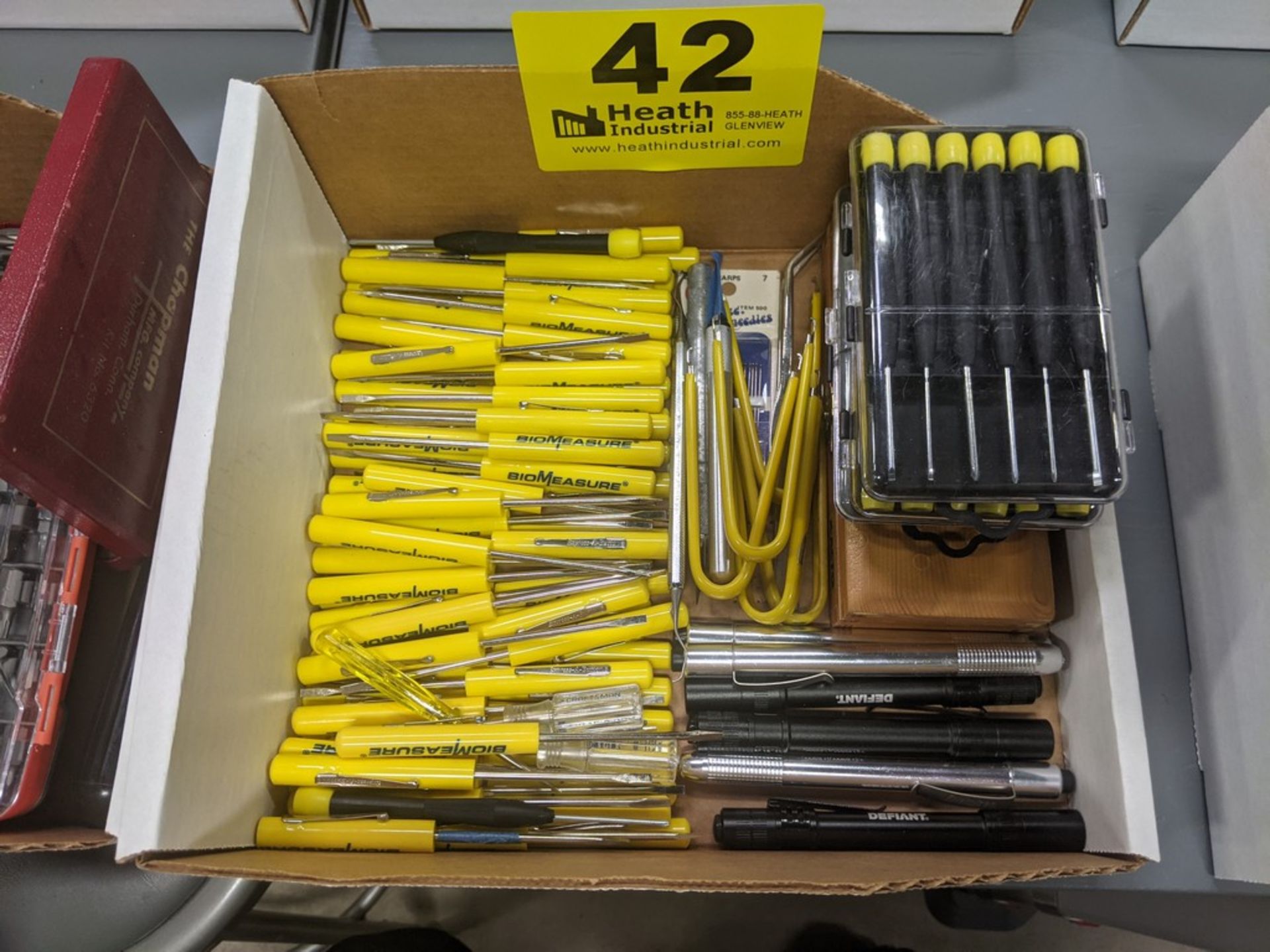 ASSORTED ASSEMBLY TOOLS IN BOX