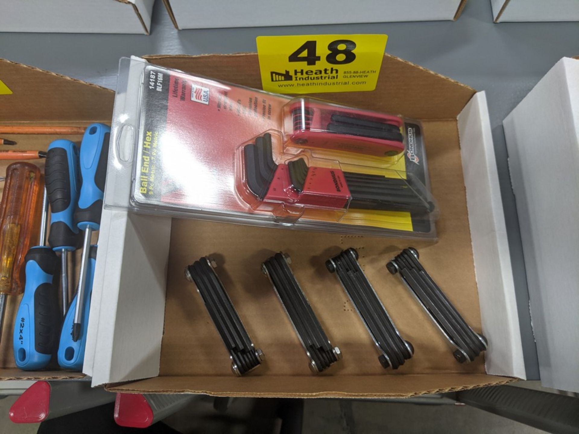 (5) ASSORTED ALLEN WRENCH SETS