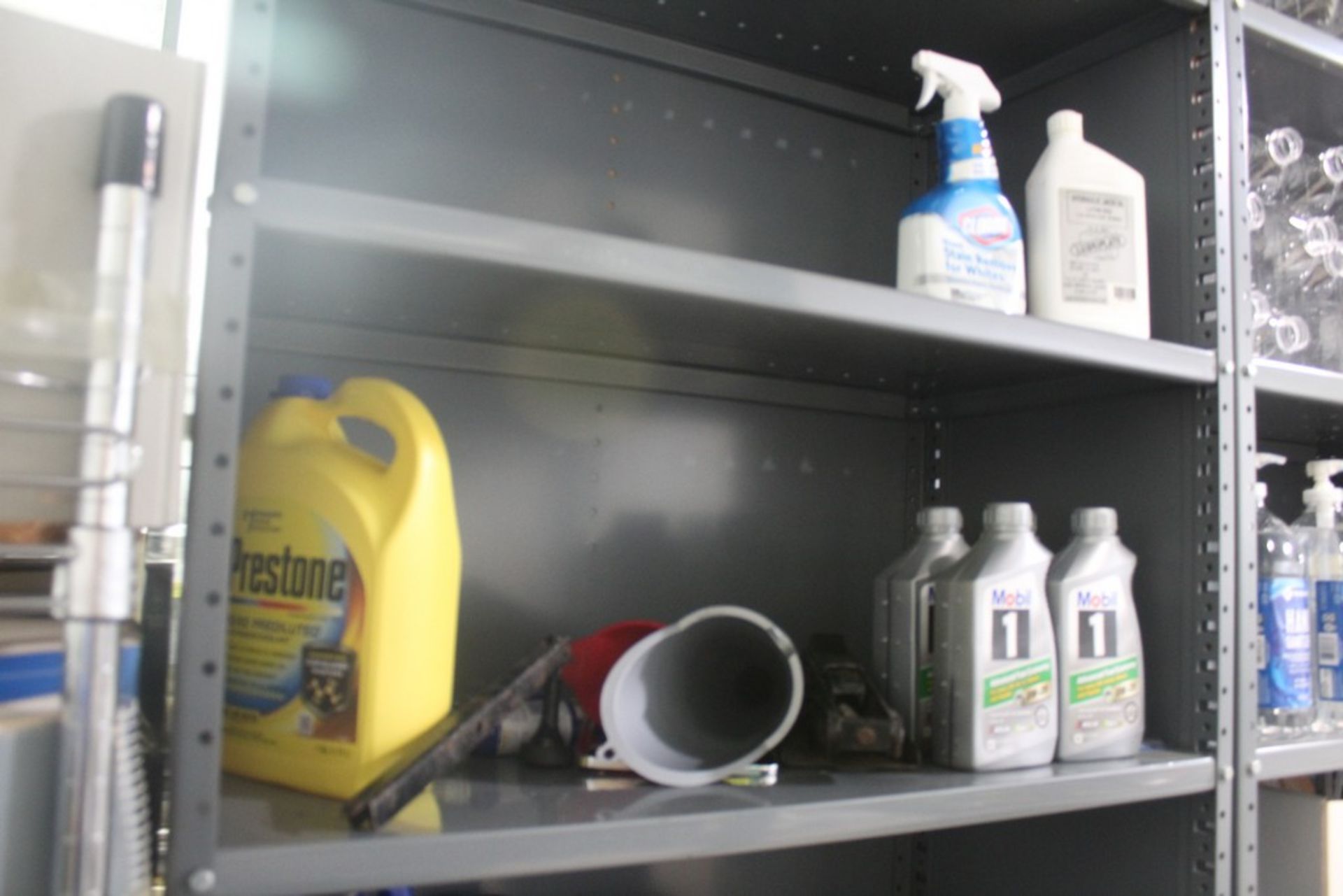 ASSORTED LUBRICANTS, CLEANING SUPPLIES, AUTOMOTIVE TOOLS, ETC. - Image 3 of 3