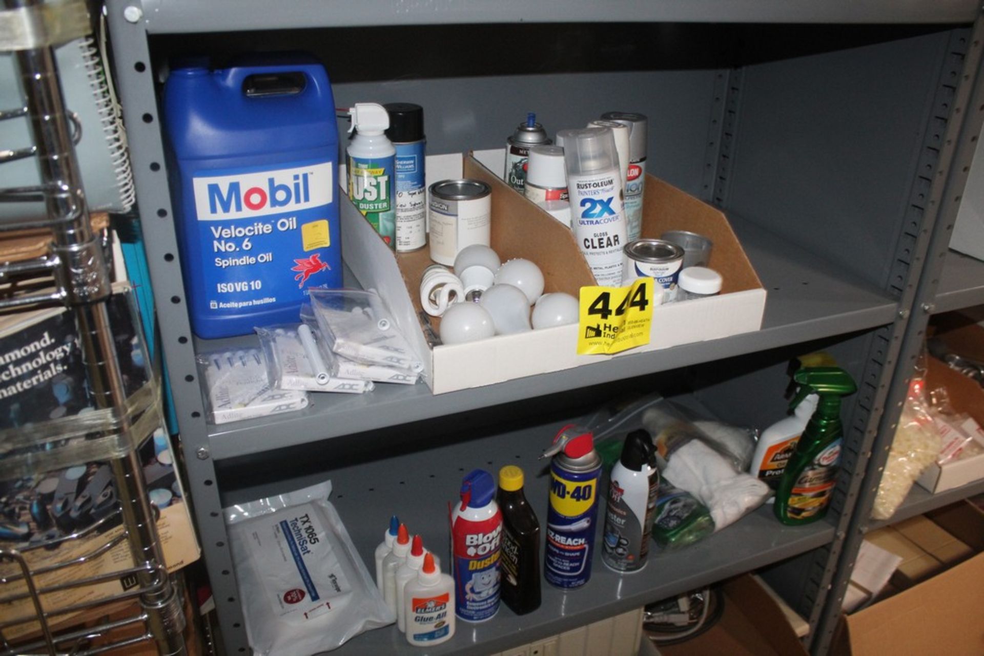 ASSORTED LUBRICANTS, CLEANING SUPPLIES, AUTOMOTIVE TOOLS, ETC. - Image 2 of 3
