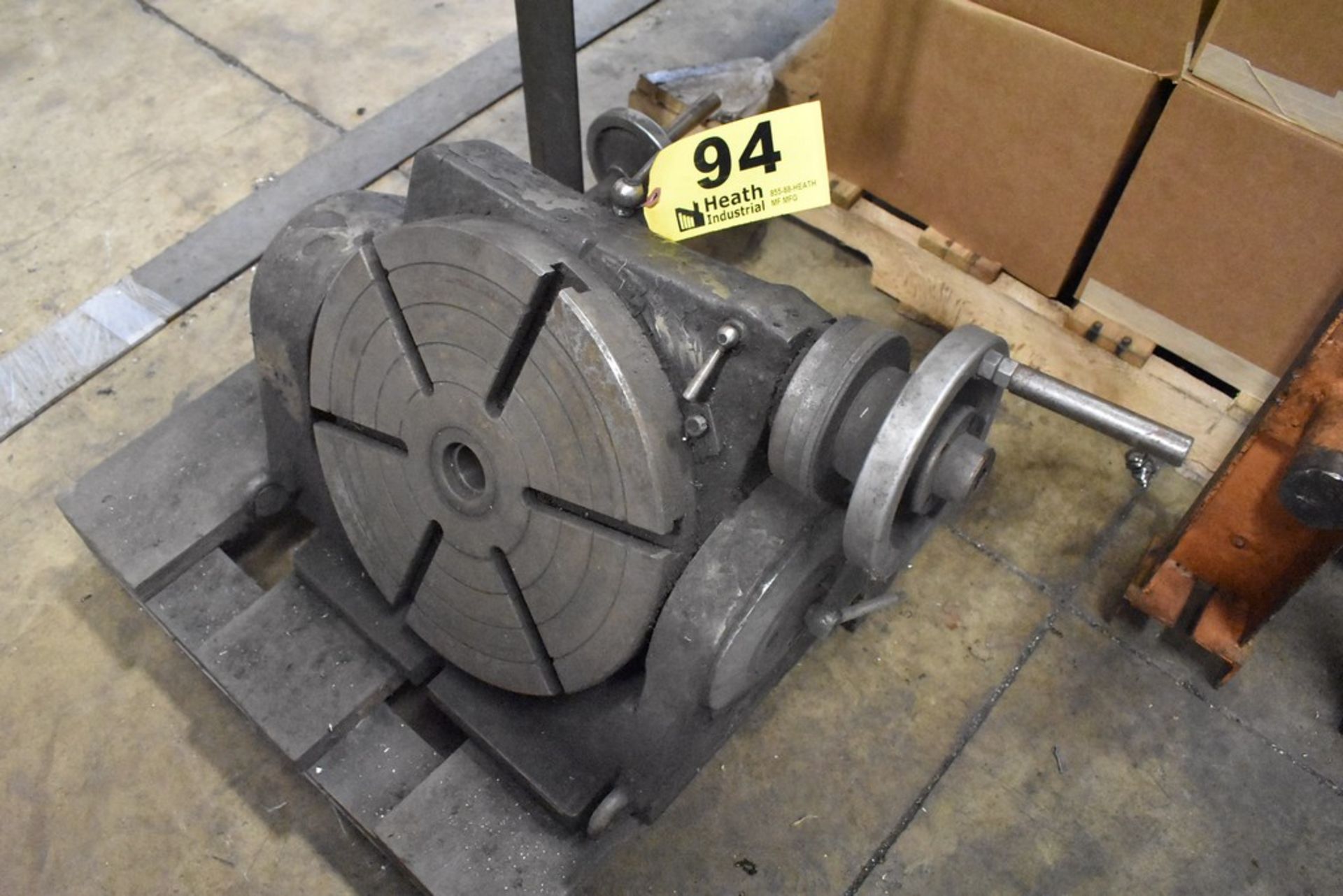 12" MANUAL 4TH / 5TH AXIS ROTARY TABLE