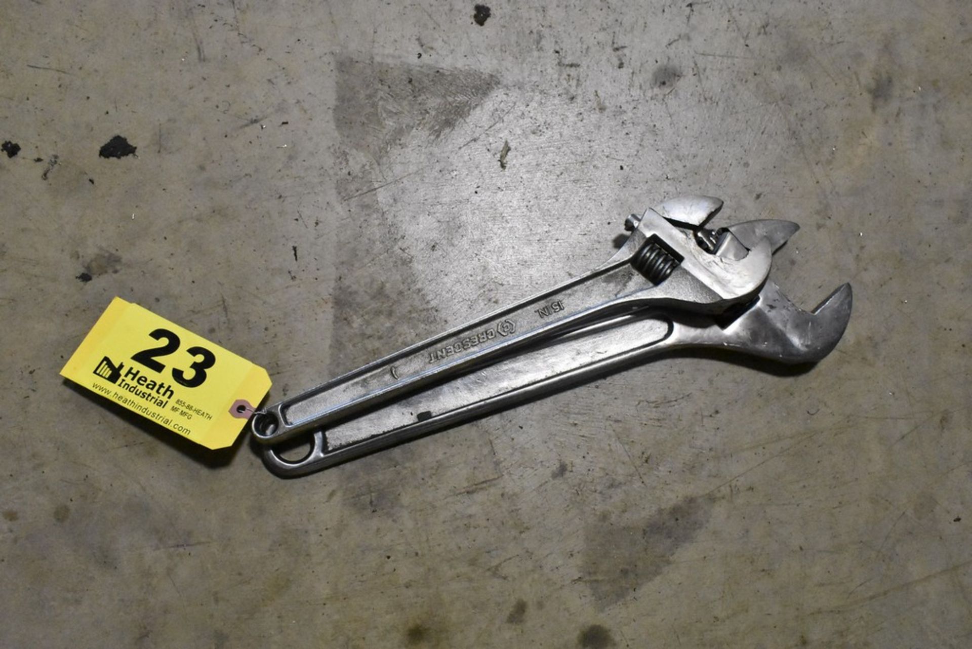 (2) LARGE CRESCENT WRENCHES