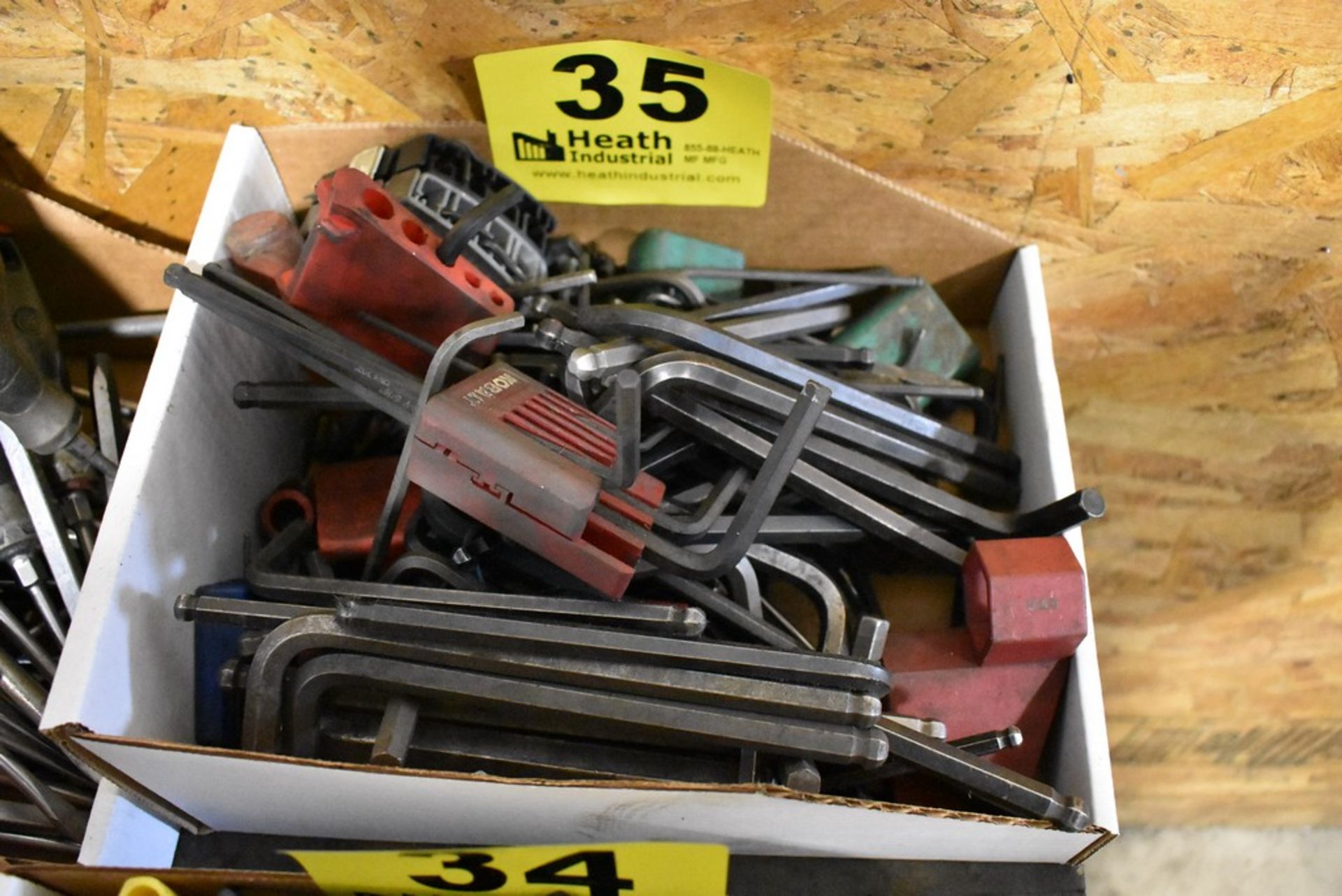 ASSORTED ALLEN KEYS IN BOX