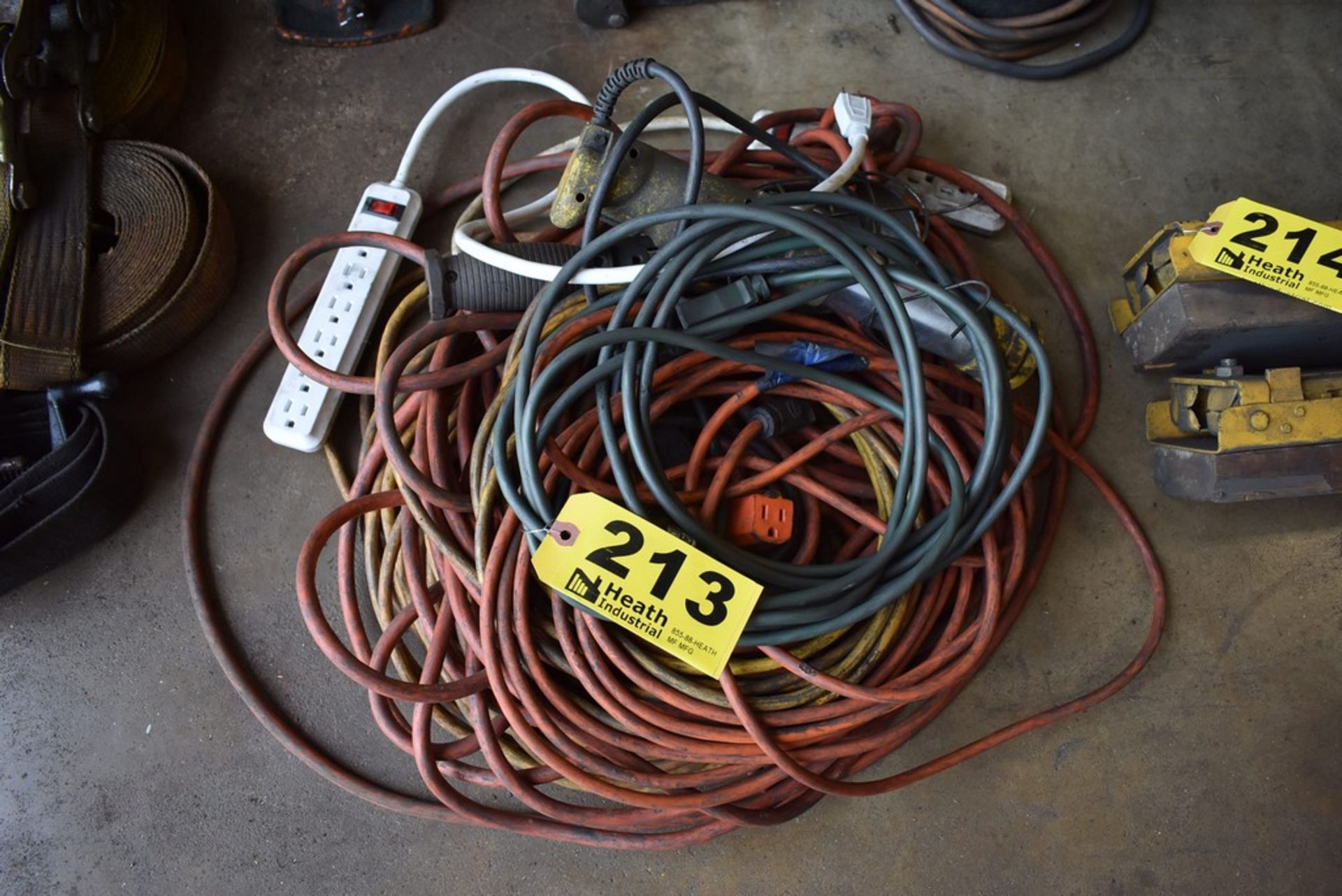 ASSORTED EXTENSION CORDS