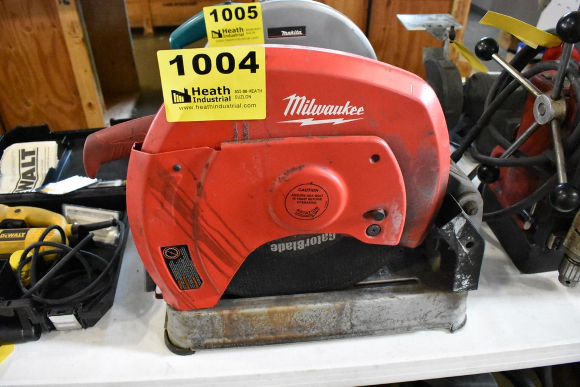 MILWAUKE NO. 6177-20 ABRASIVE CUT OFF SAW