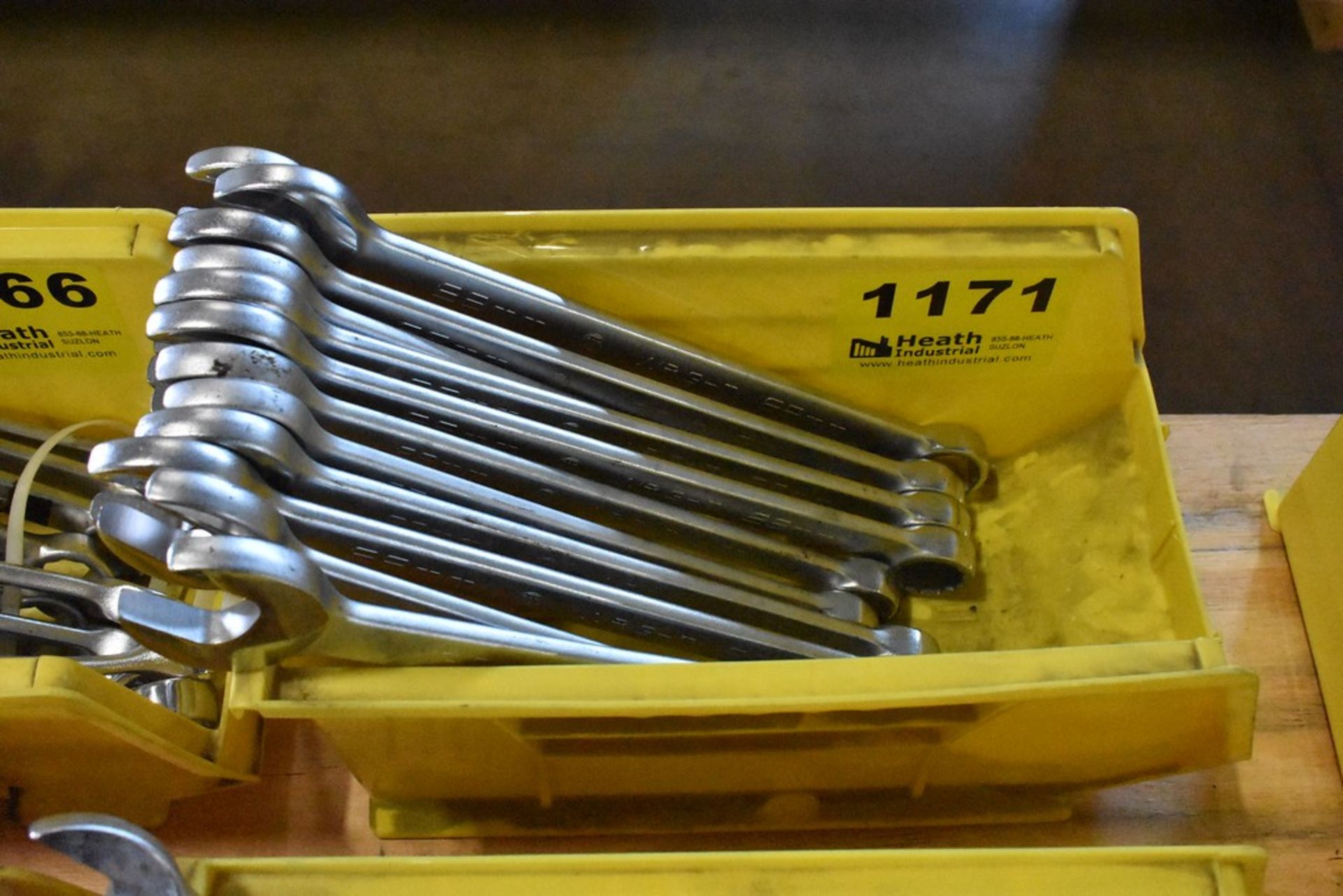 (12) WRIGHT METRIC COMBINATION WRENCHES