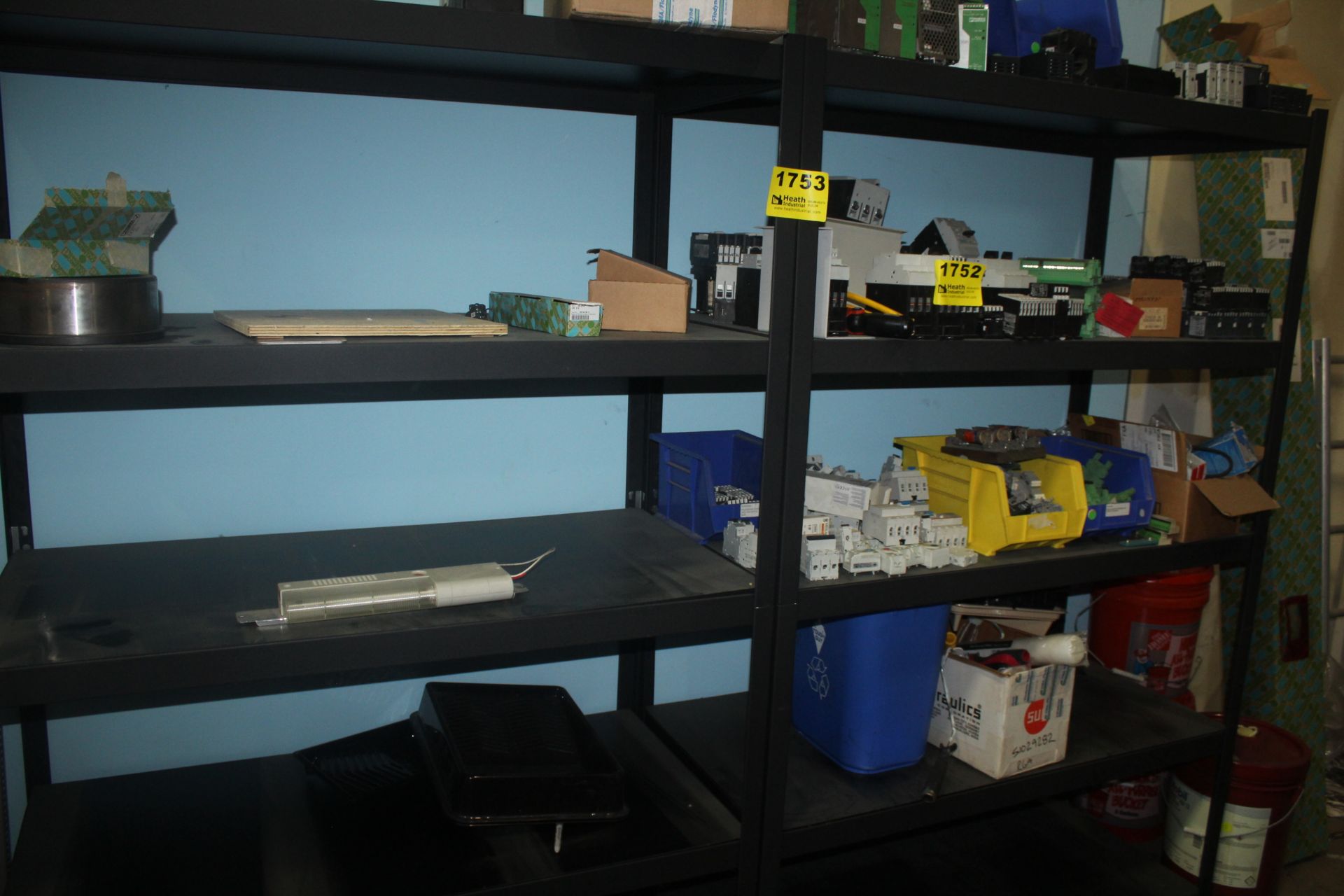 CONTENTS OF (2) SHELVING UNITS, PARTS & SUPPLIES