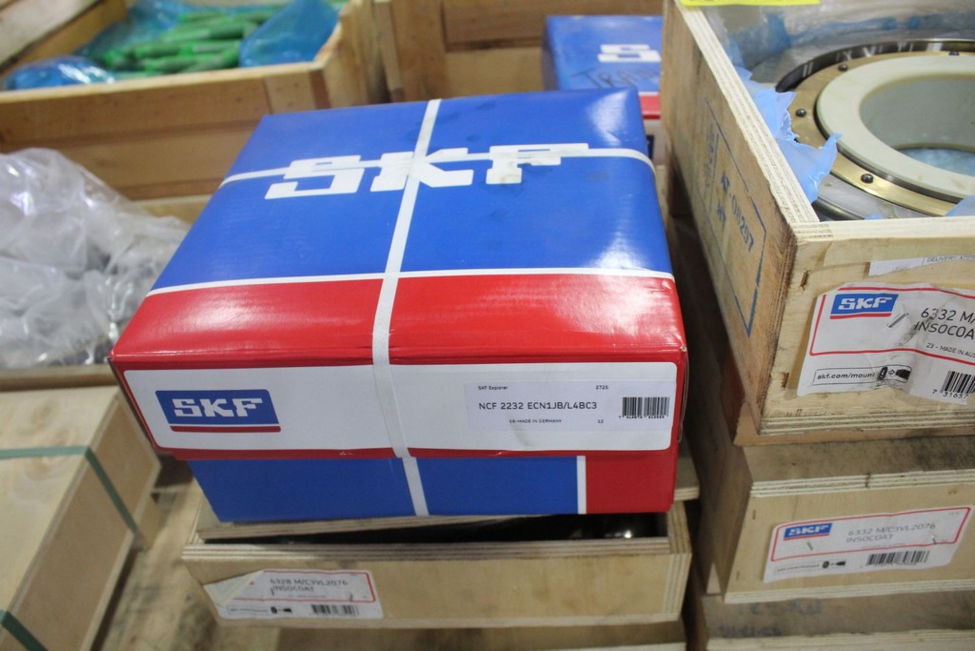 (1) ASSORTED SKF AND MRC BEARING ON PALLET - Image 2 of 4