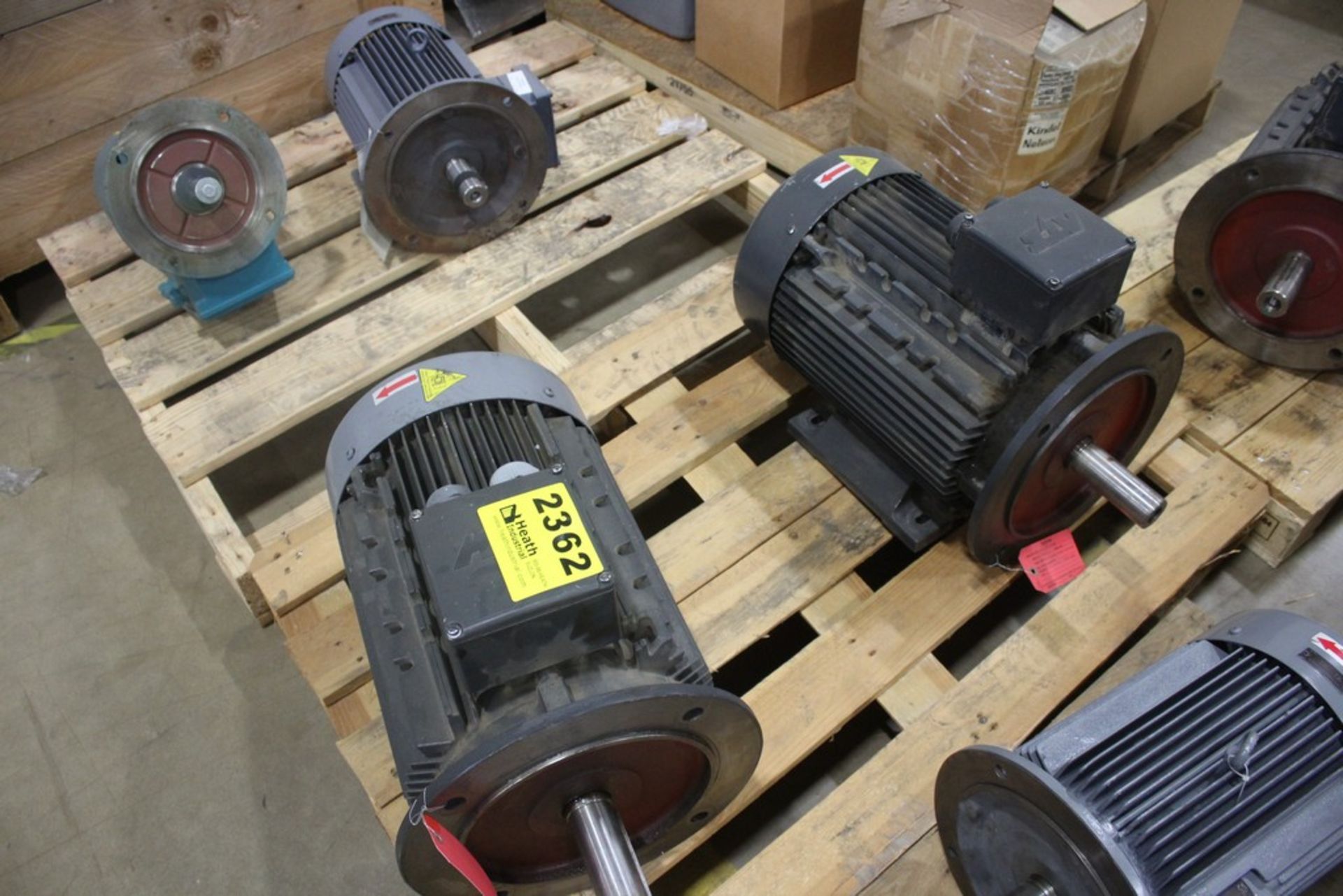 (2) LARGE ATB INDUCTION MOTORS ON PALLET