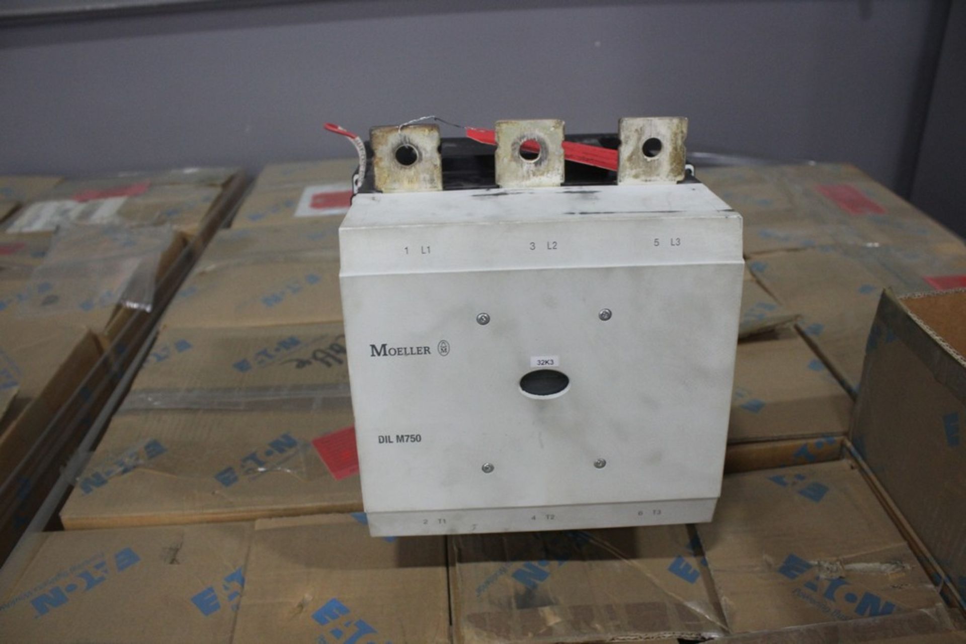 (36) EATON CONTACTORS ON PALLET(OUT OF SERVICE)