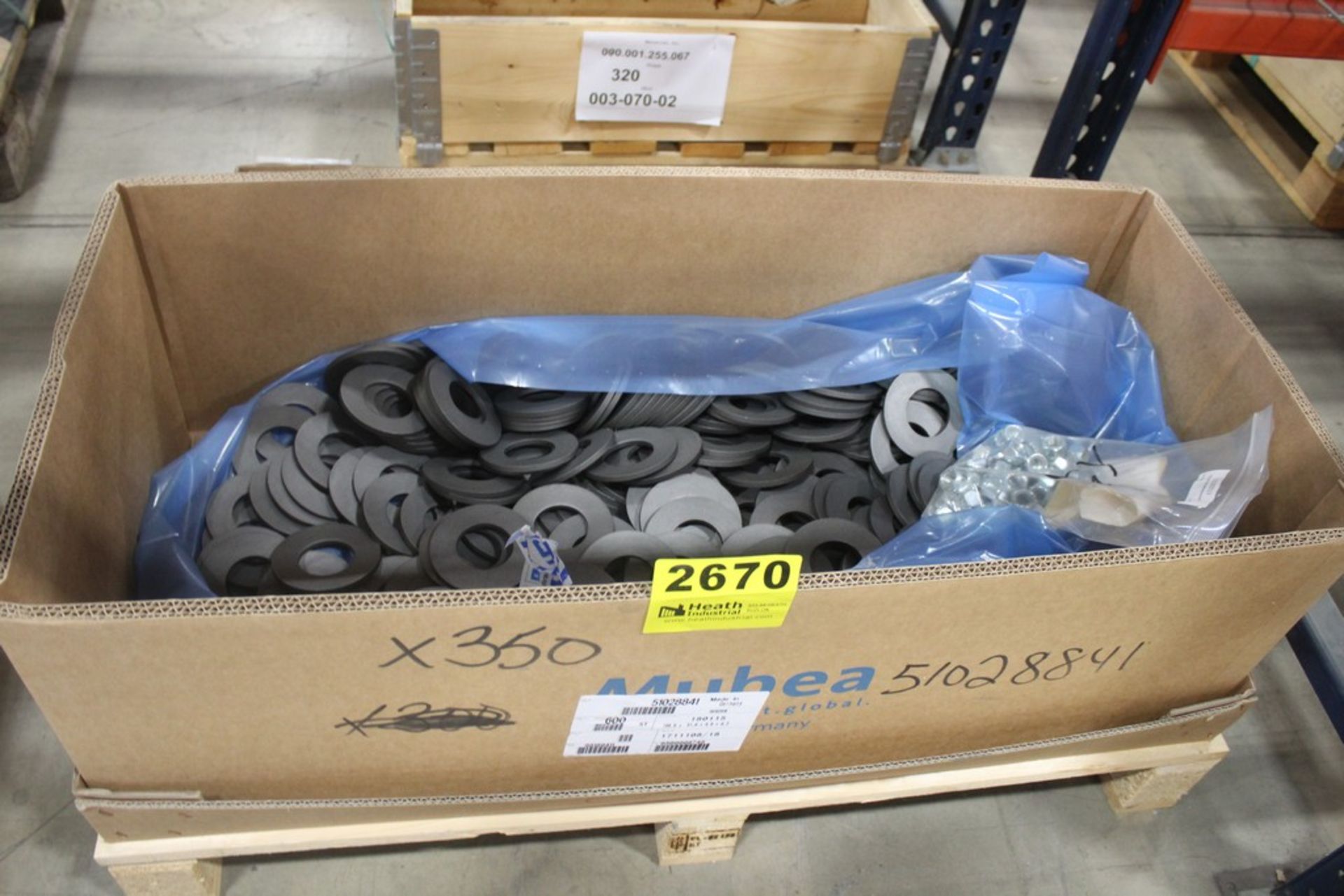 LARGE QUANTITY OF PLATE SPRING - DIN 2093 A 100 SUZLON PART # 51028841