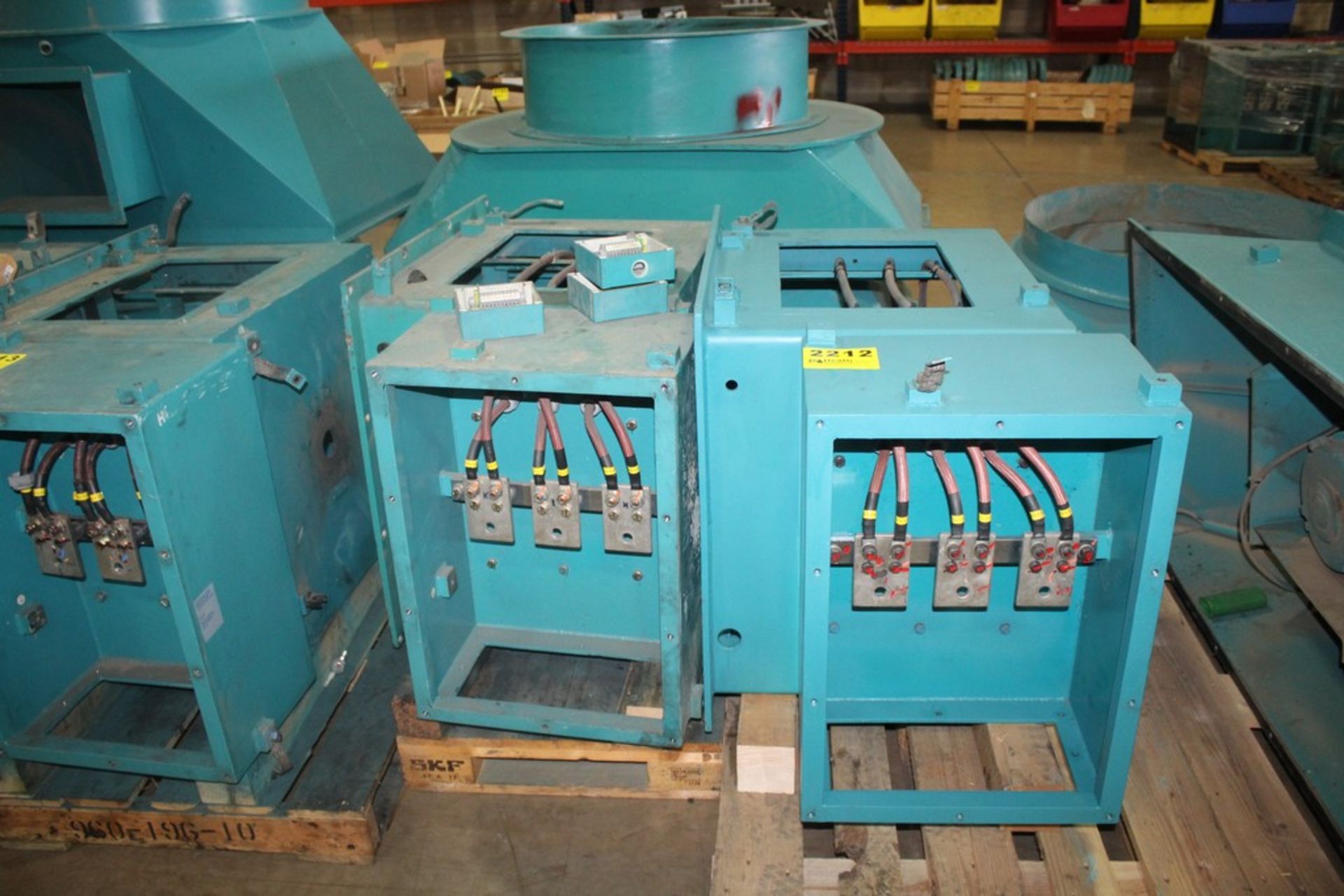 (2) ELECTRICAL TRANSFER UNITS ON PALLET