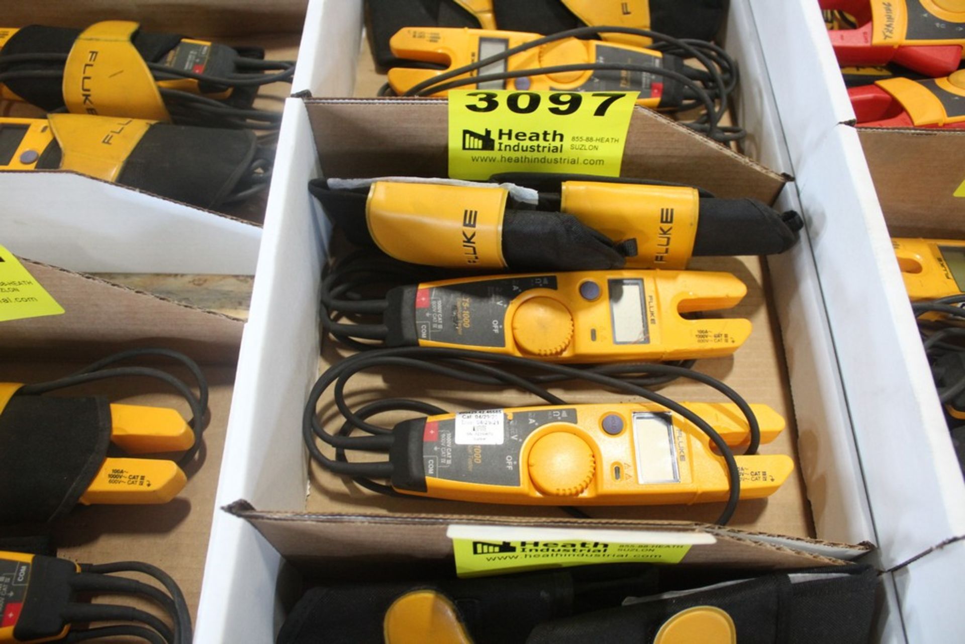 (2) FLUKE MODEL T5-1000 VOLTAGE, CONTINUITY & CURRENT TESTERS