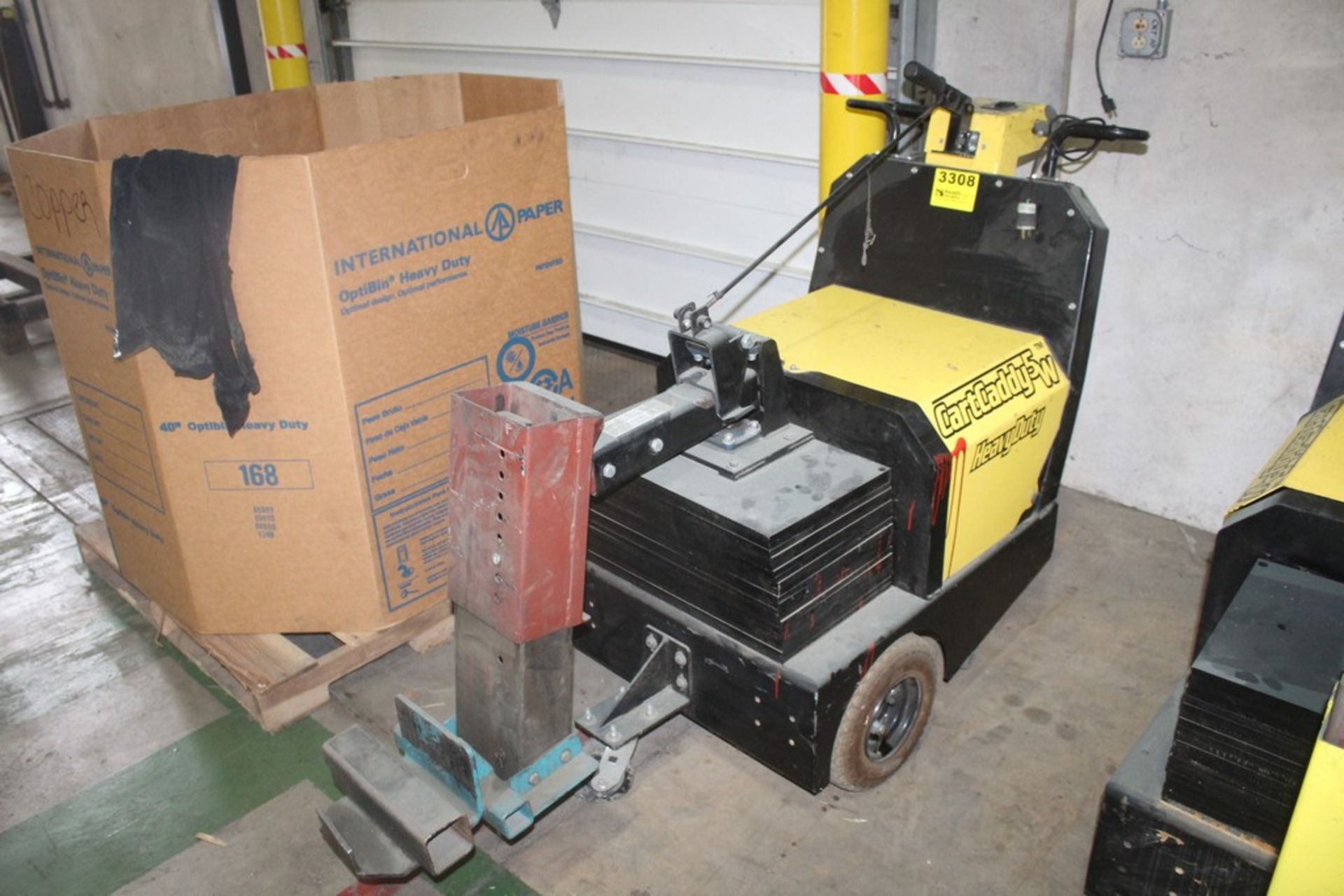 CART CADDY MODEL 5W ELECTRIC CART MOVER, 4783 HOURS ON METER