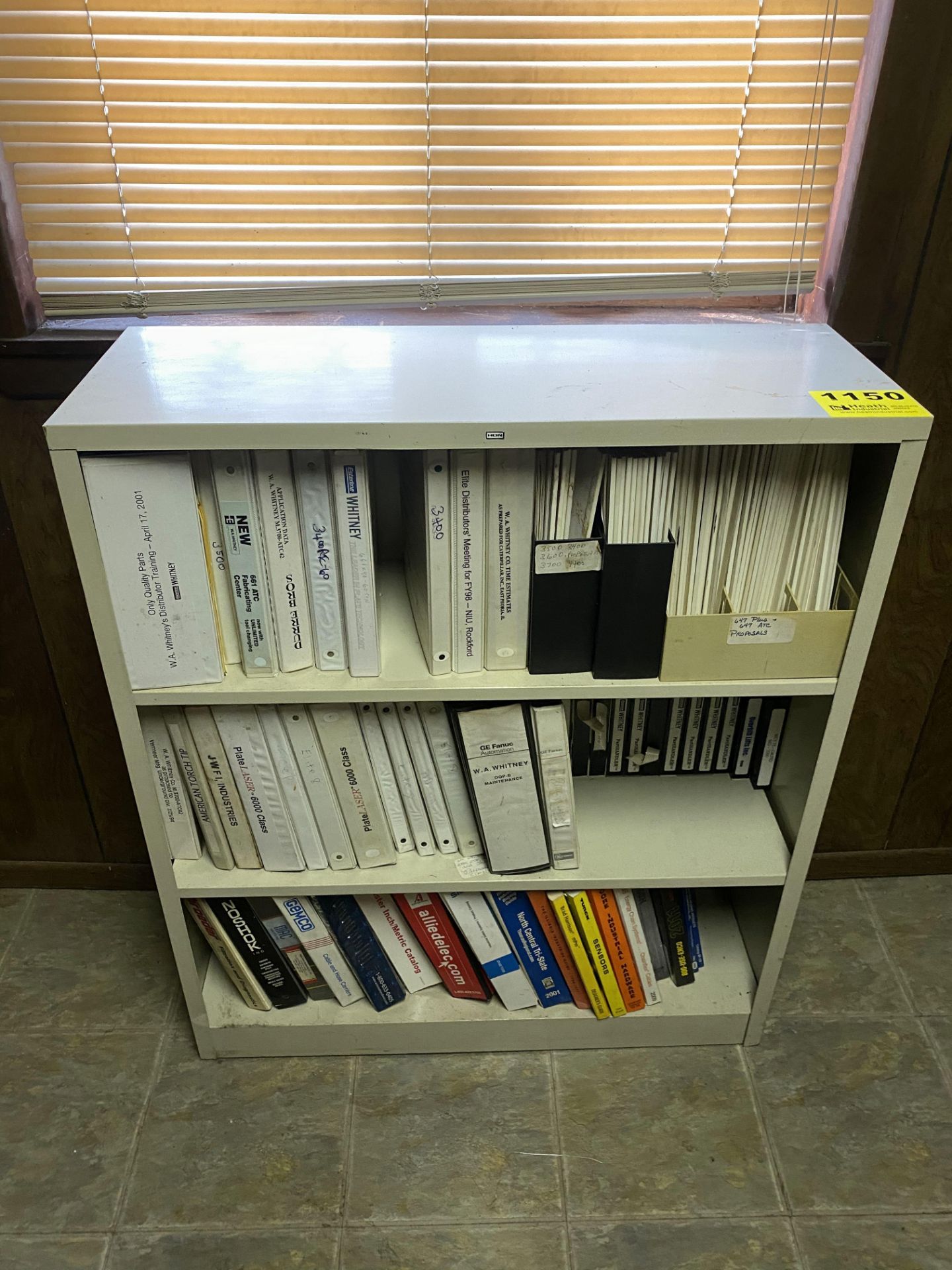 HON 35" X 12" X41" ADJUSTABLE STEEL BOOKCASE