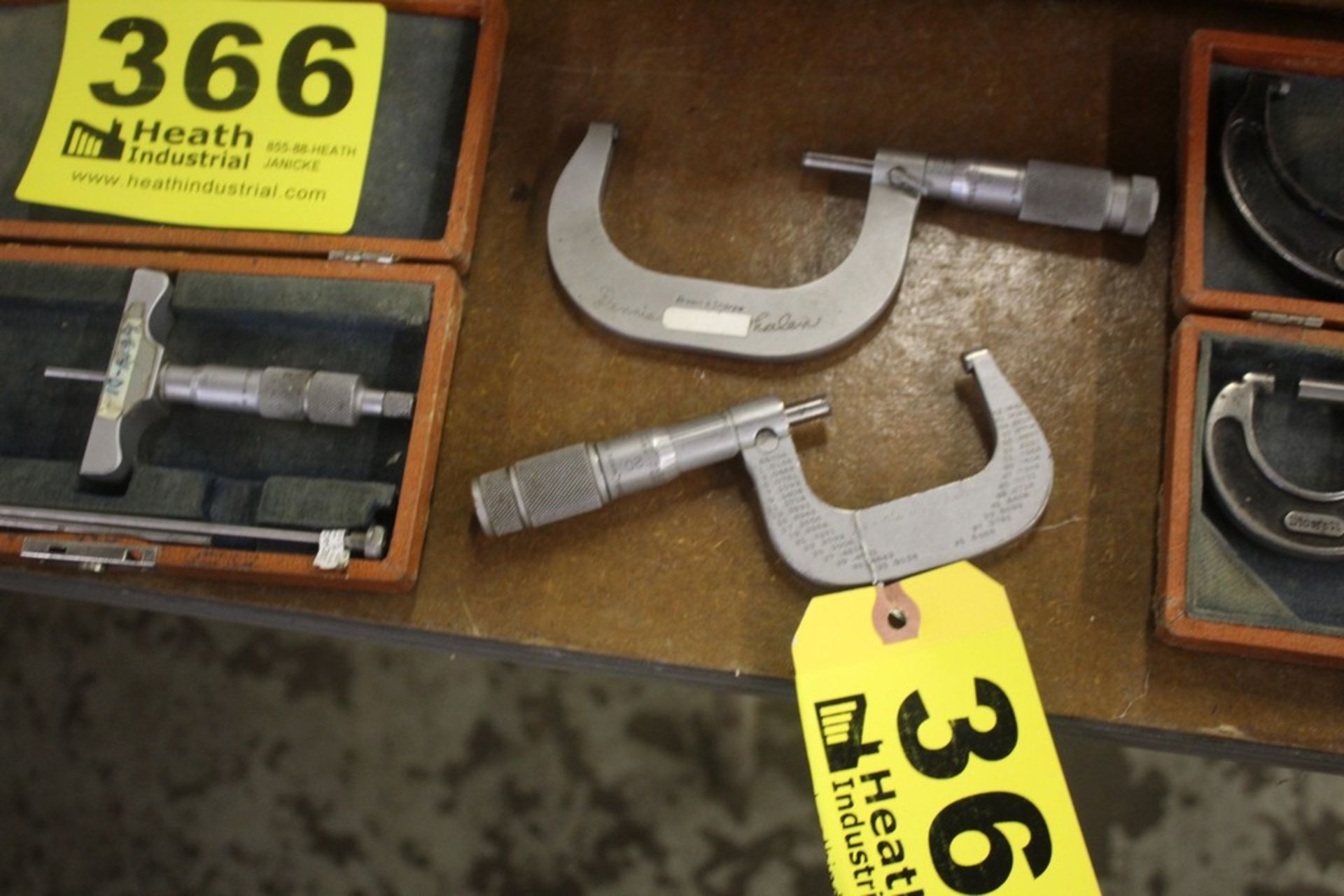 (2) ASSORTED MICROMETERS