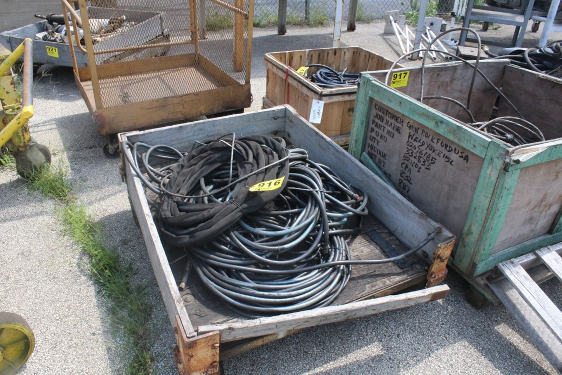 ASSORTED TORCH HOSE & CABLES