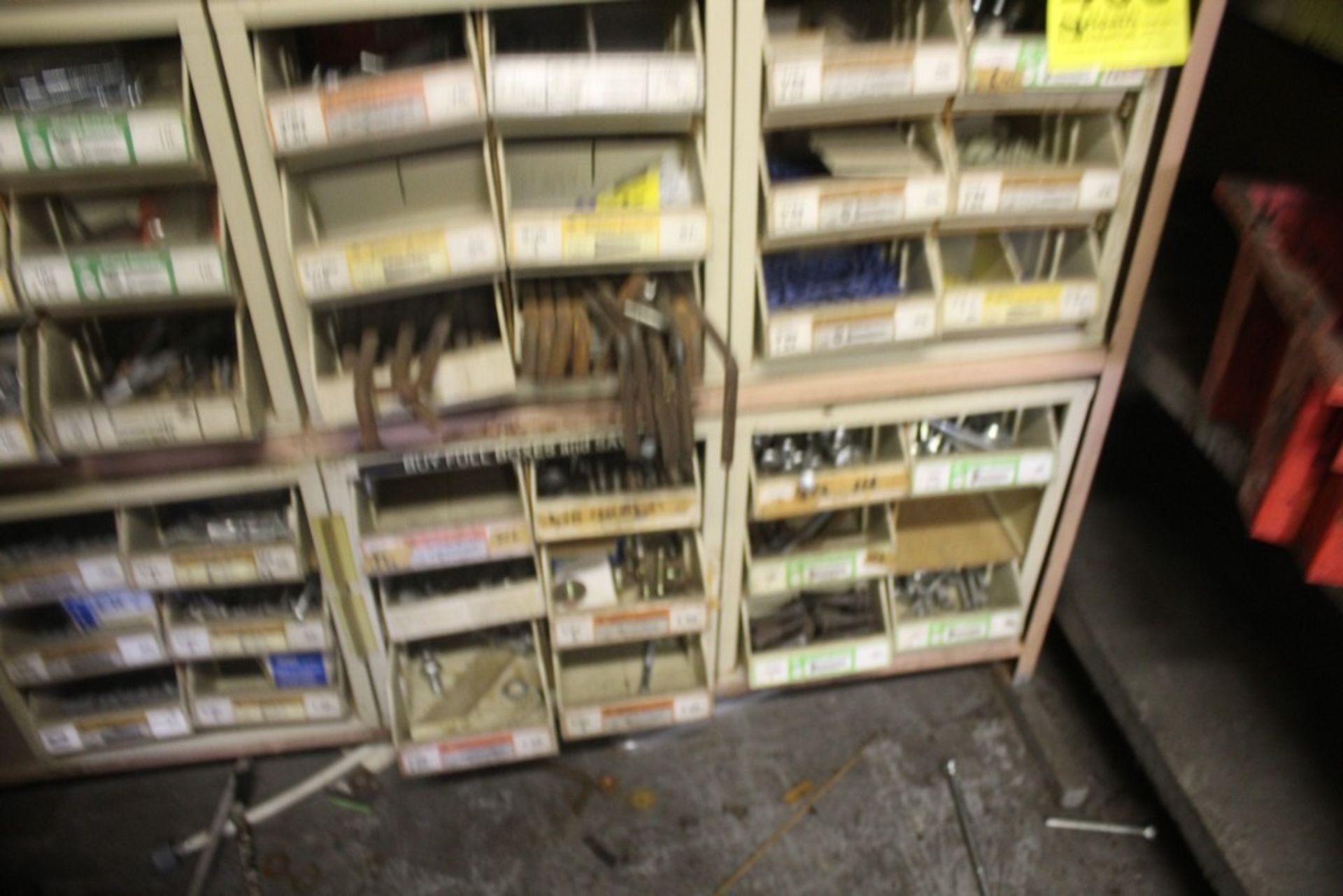 (6) ASSORTED CARDWARE CABINETS WITH CONTENTS - Image 4 of 4