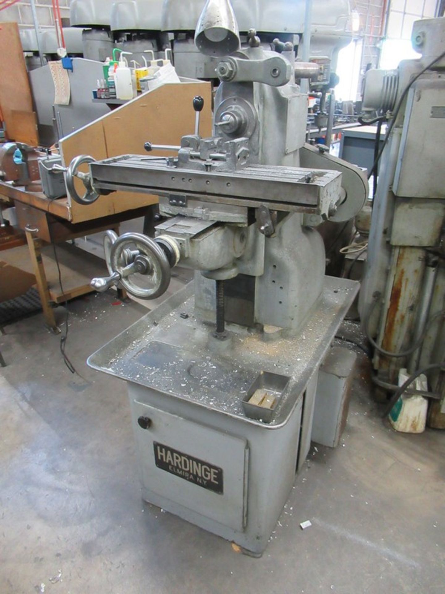 HARDINGE HORIZONTAL MILL, S/N 28456