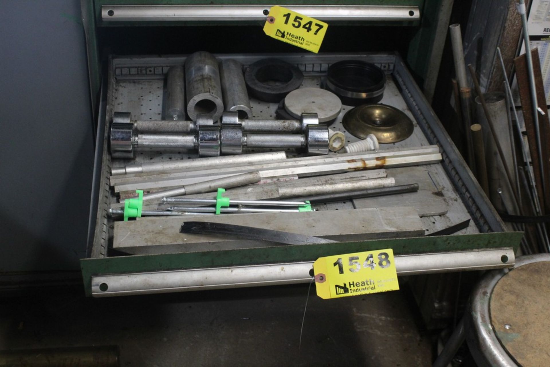 ASSORTED STEEL IN DRAWER