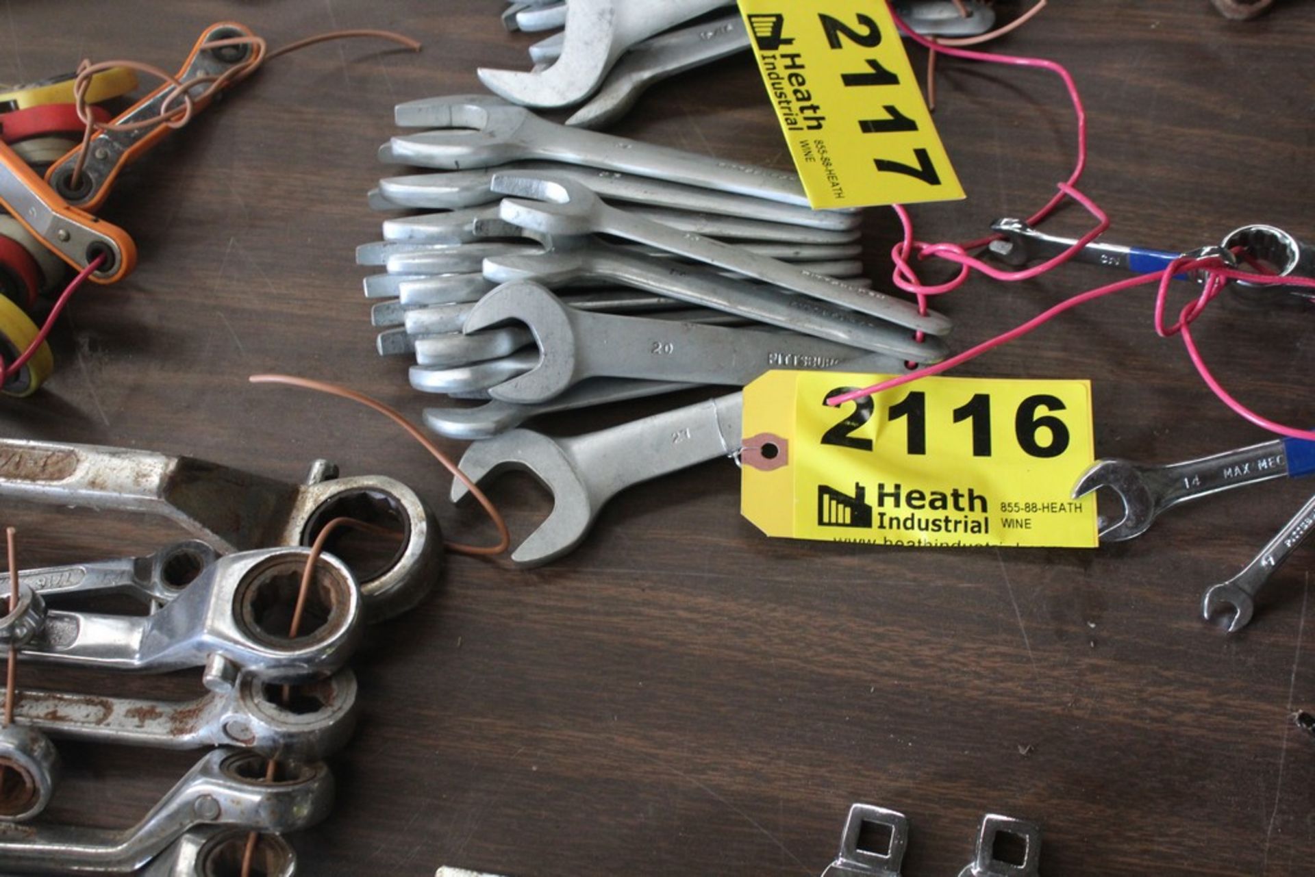 LARGE QTY OF PITTSBURG METRIC WRENCHES