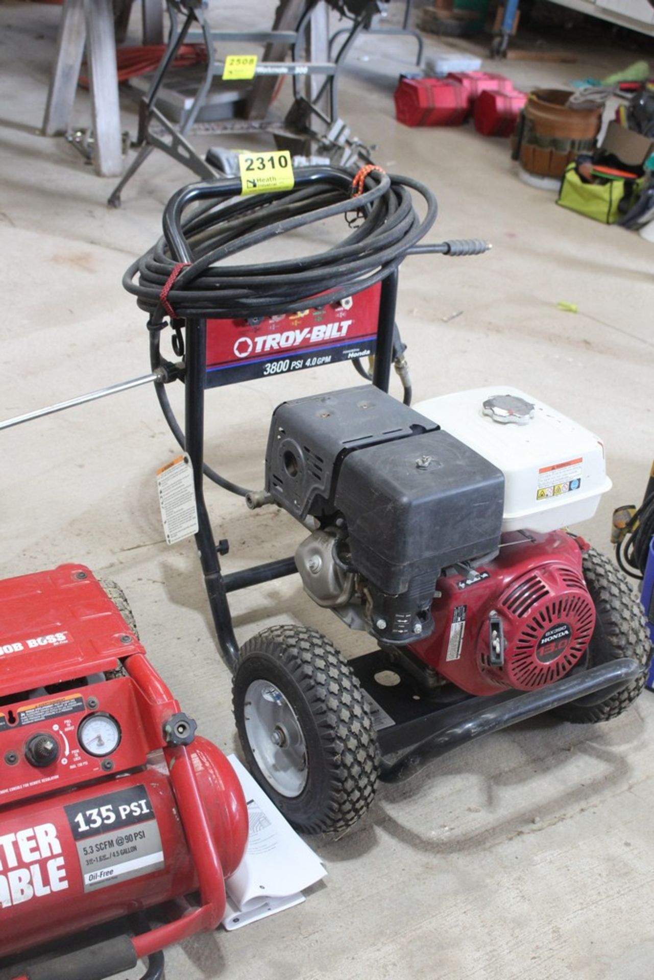 TROY-BILT 3800 PSI GAS POWERED POWER WASHER - Image 2 of 2