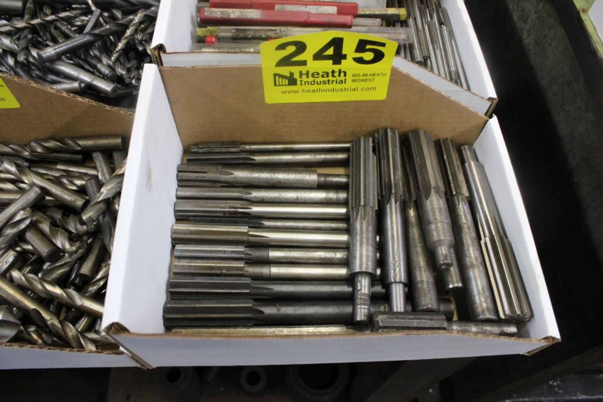 ASSORTED REAMERS IN BOX