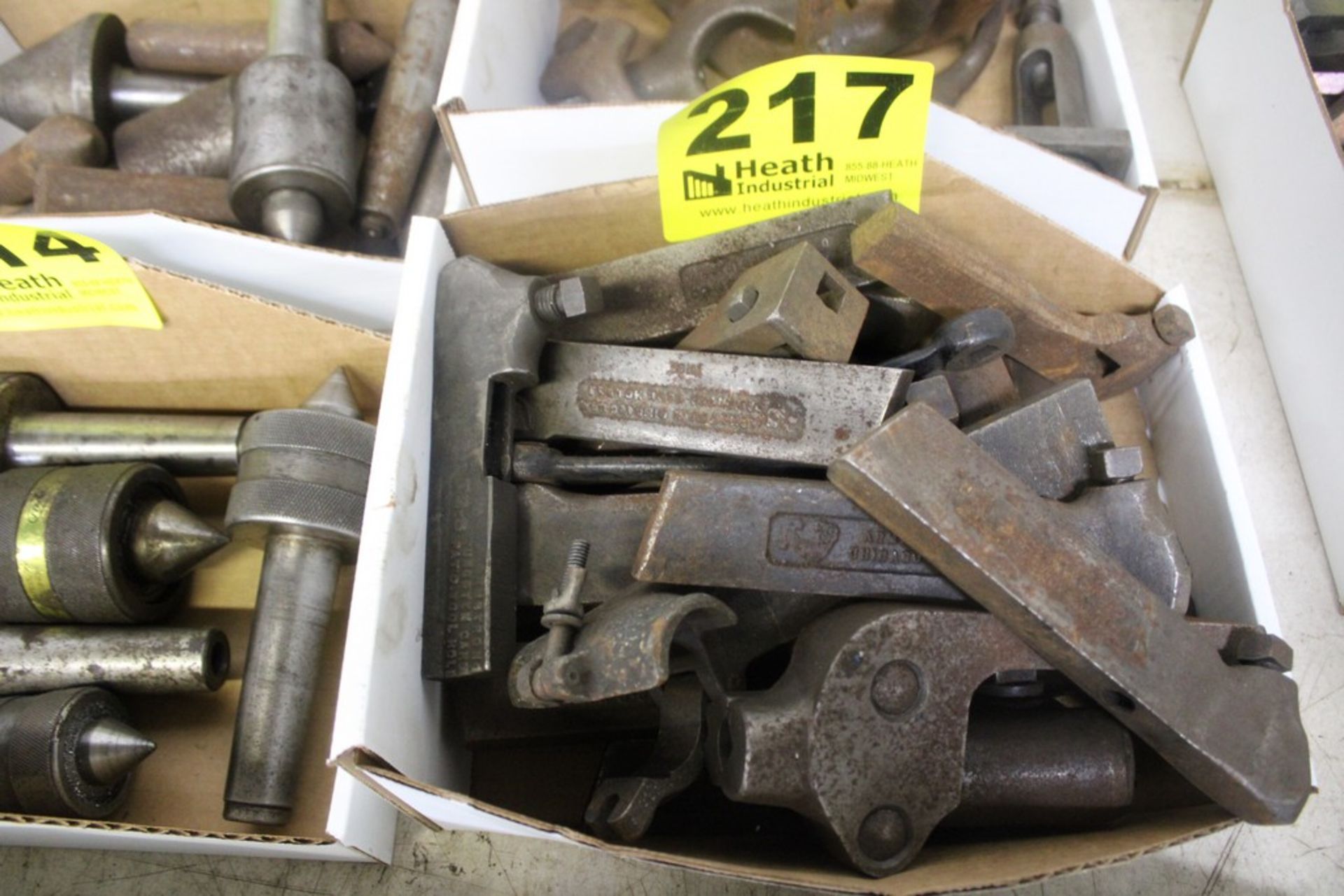 ASSORTED ARMSTRONG LATHE TOOLING IN BOX