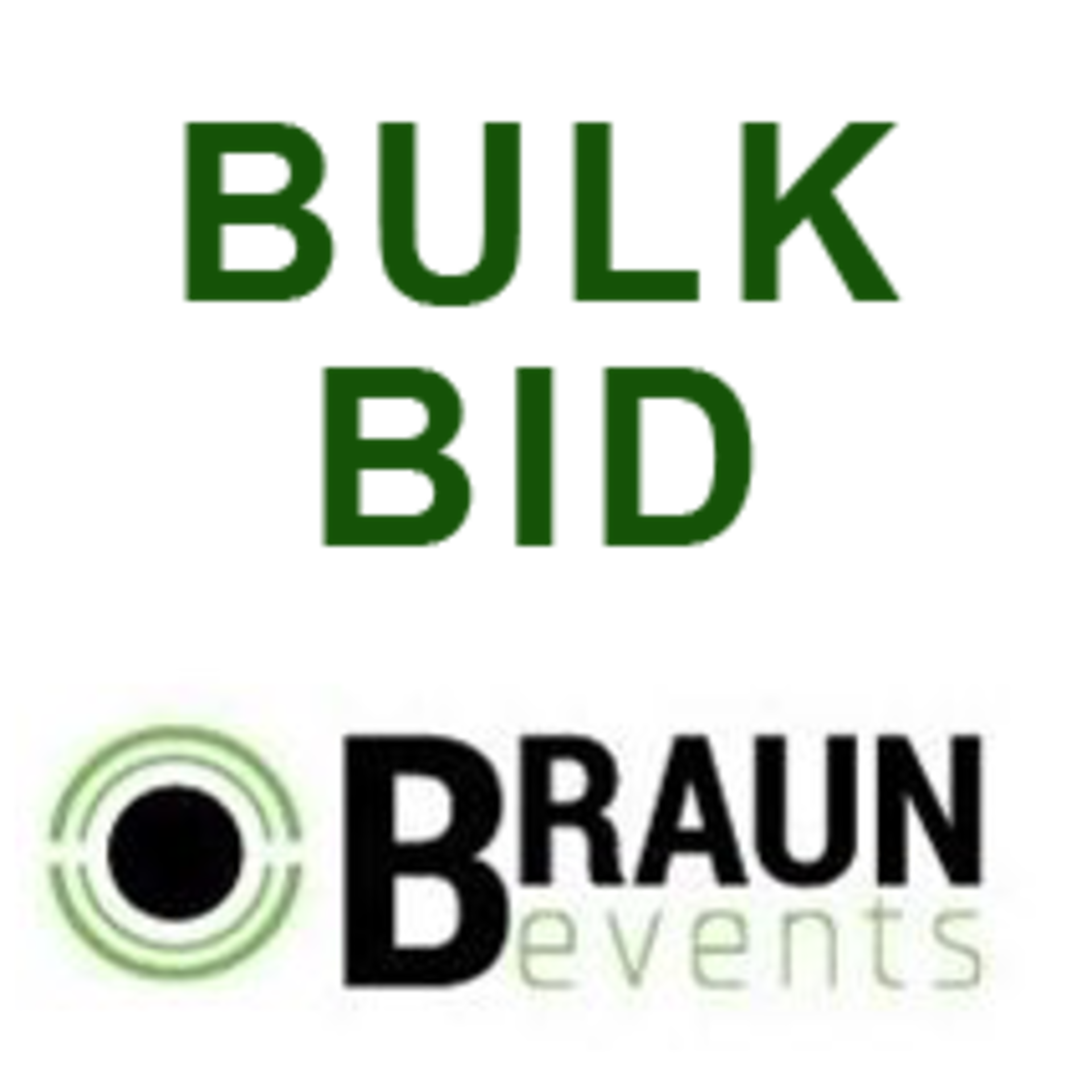 BULK BID - ALL LOTS LISTED DAY 1 & DAY 2