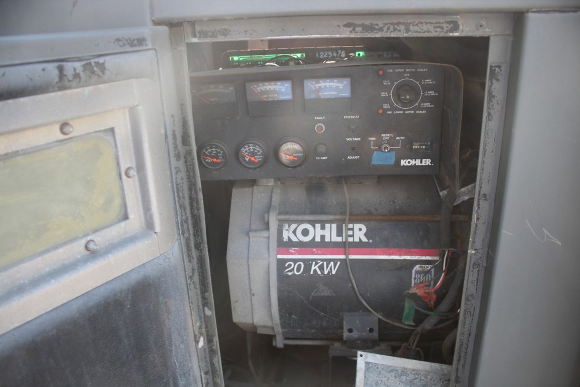 Kohler 58 KW Model 60REOZJBT Generator, s/n 135325-R, 6267 Hours on Meter, on Trailer - Image 2 of 6