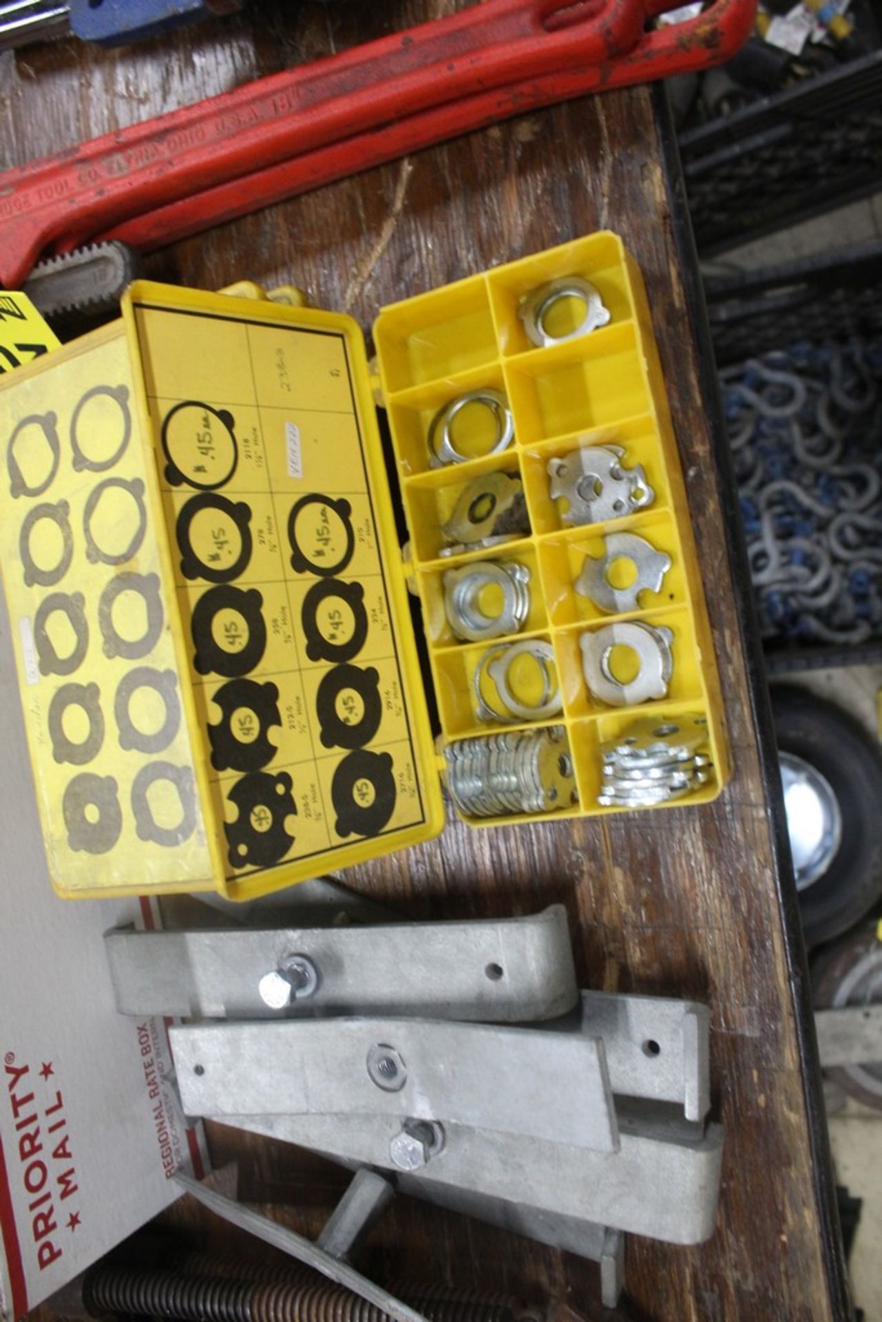 (4) PARTS CASES WITH BUSHINGS, WASHERS, SPACERS AND CAP SCREWS - Image 3 of 3