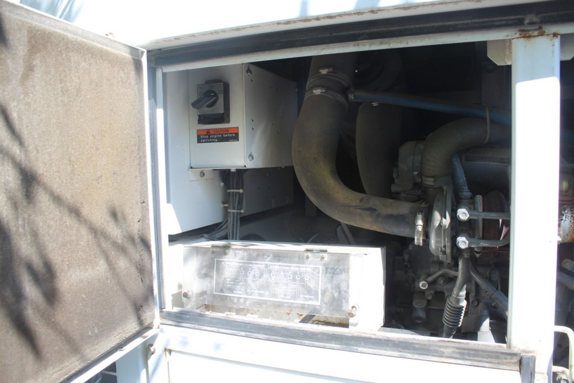 Whisperwatt 36 KW Model DCA-70SS1U2 Towable Generator, s/n 8202331, Isuzu 4 Cylinder Diesel - Image 6 of 8