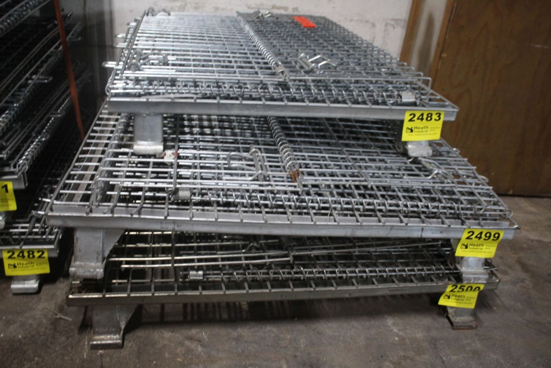 COLLAPSIBLE WIRE CRATE, 42" X 48" X 36"