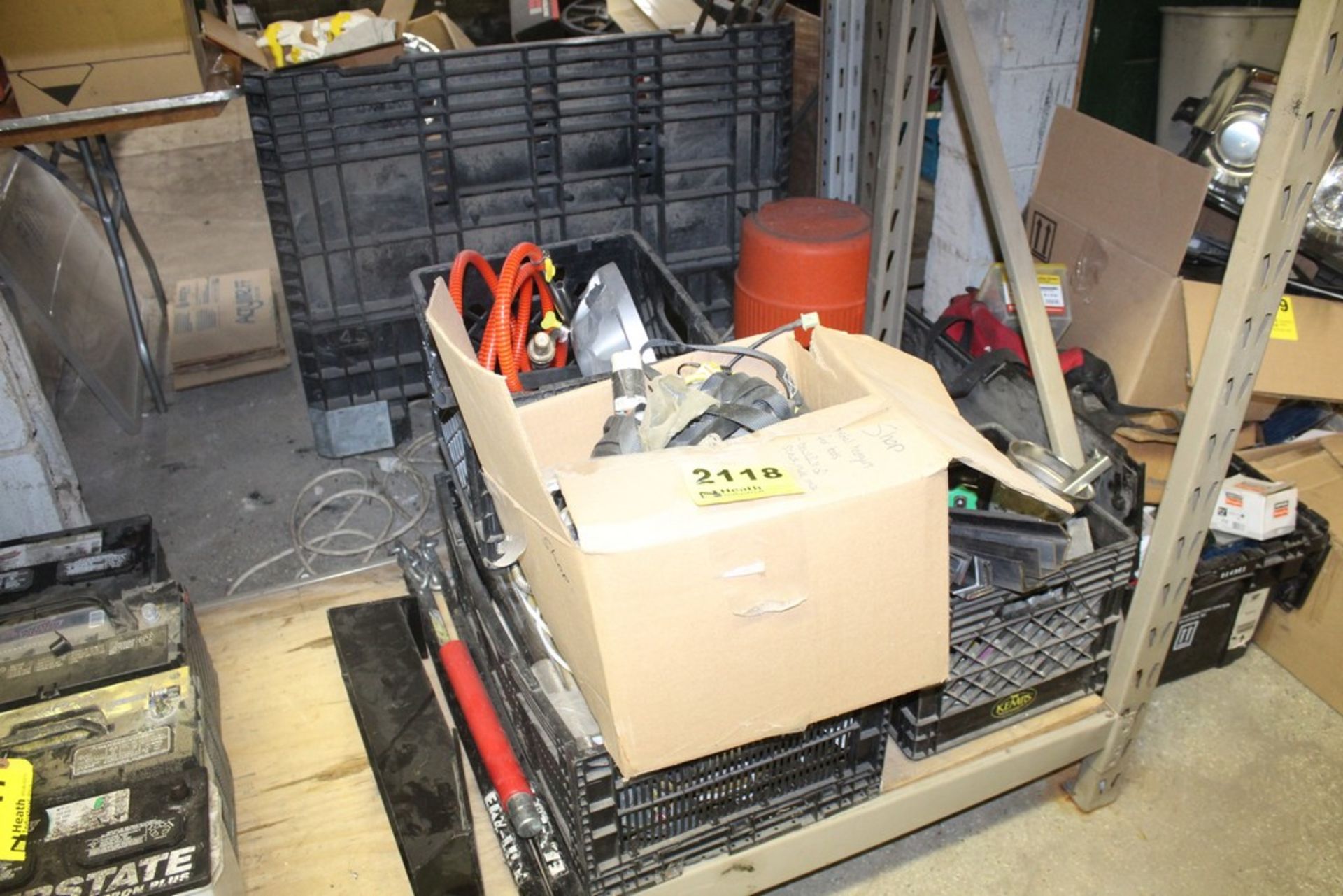 ASSORTED TRAILER PARTS IN CRATES