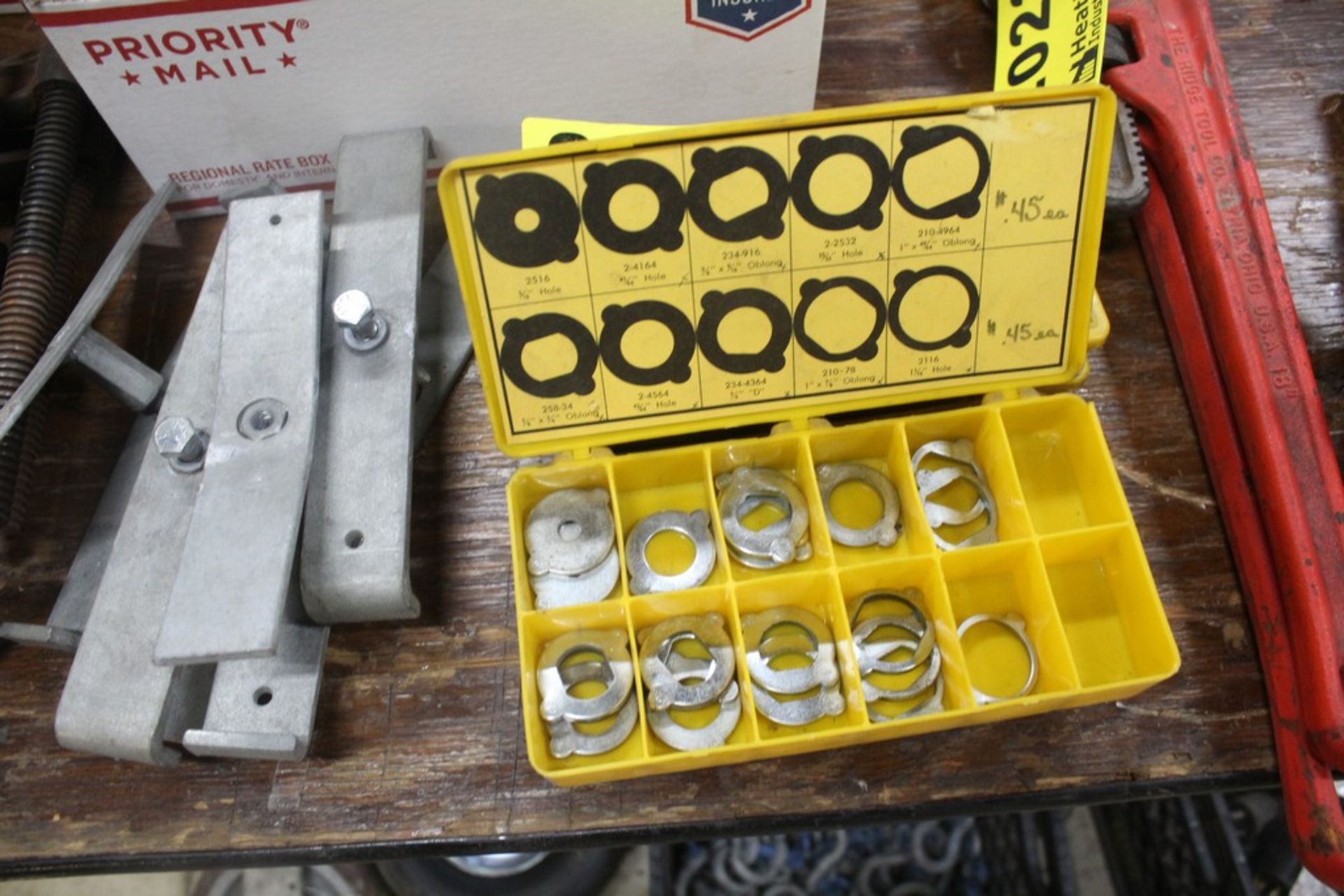 (4) PARTS CASES WITH BUSHINGS, WASHERS, SPACERS AND CAP SCREWS - Image 2 of 3