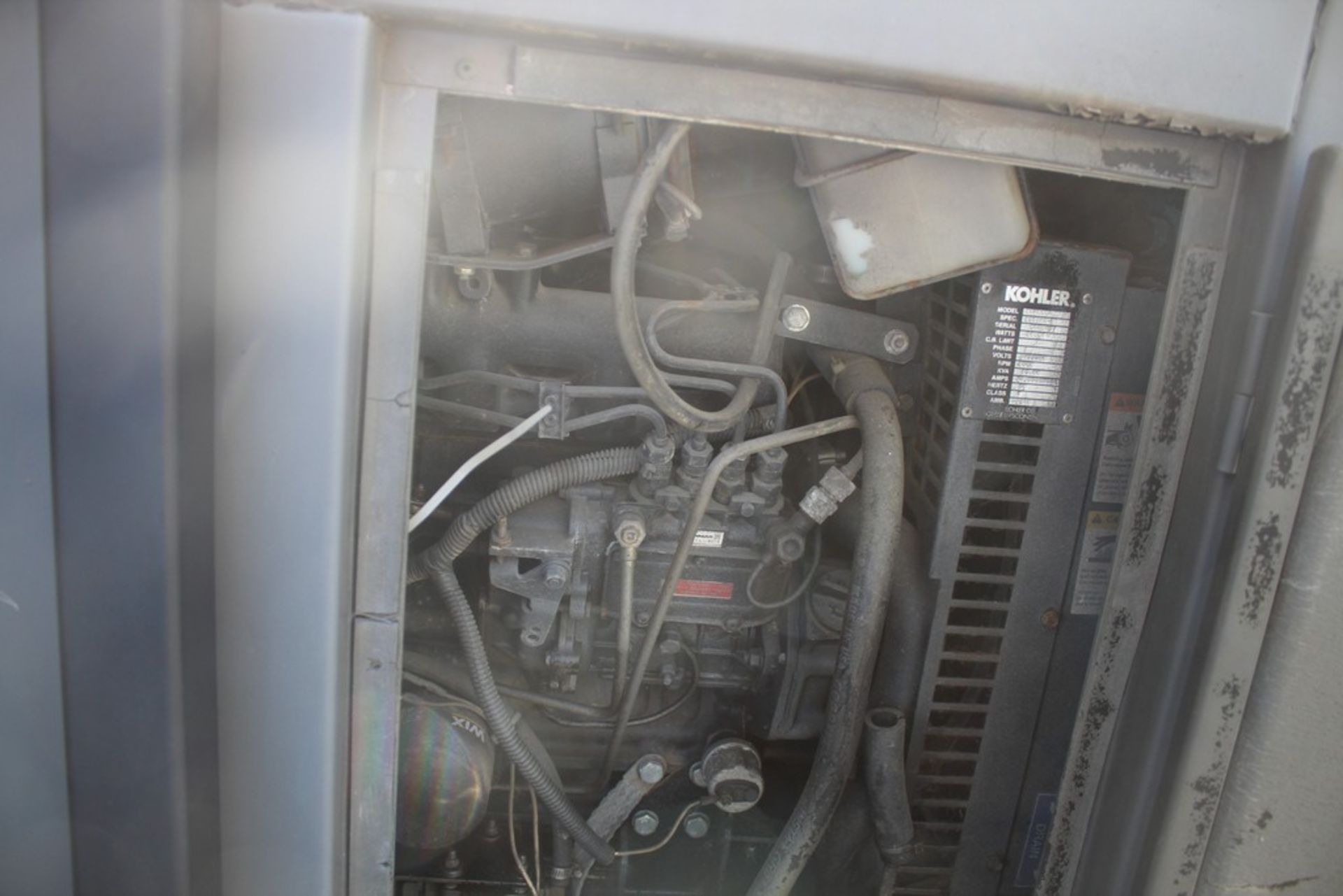 Kohler 58 KW Model 60REOZJBT Generator, s/n 135325-R, 6267 Hours on Meter, on Trailer - Image 4 of 6