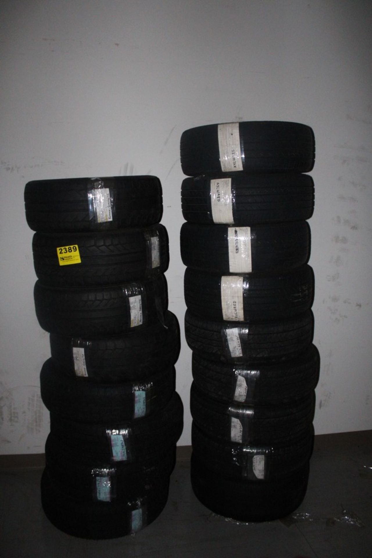 (17) ASSORTED TIRES