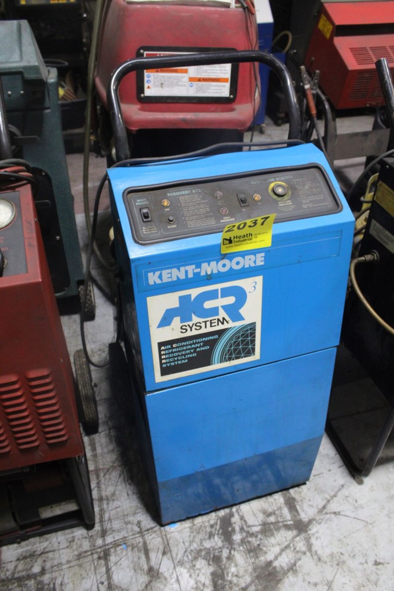 KENT MOORE MODEL 38100B REFRIDGERANT RECOVERY / RECYCLING / RECHARGING SYSTEM