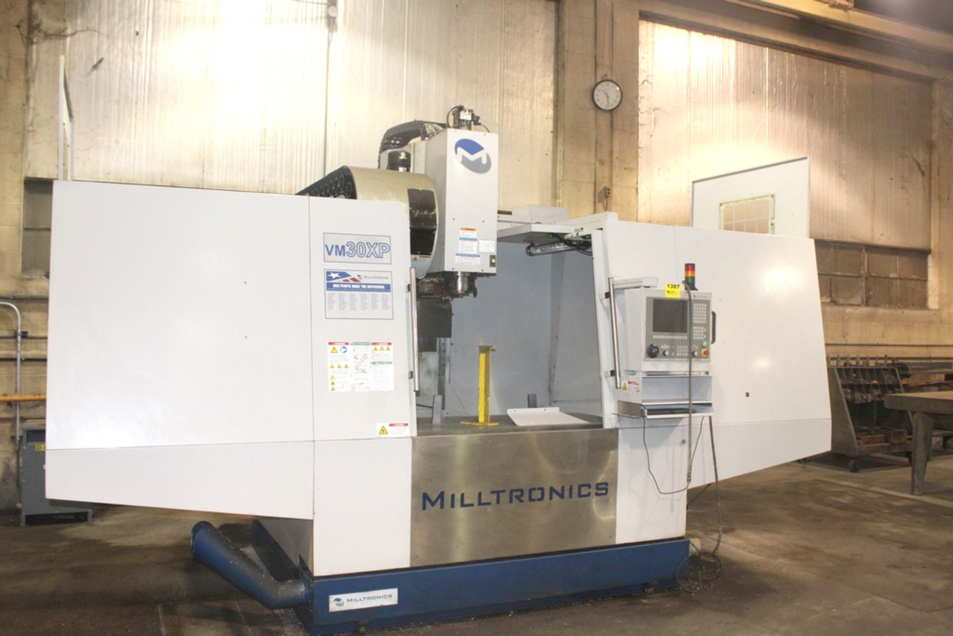 MILLTRONICS MODEL VM30XP SERIES F CNC VERTICAL MACHINING CENTER, S/N 12466 (NEW 2014), 60” X-AXIS