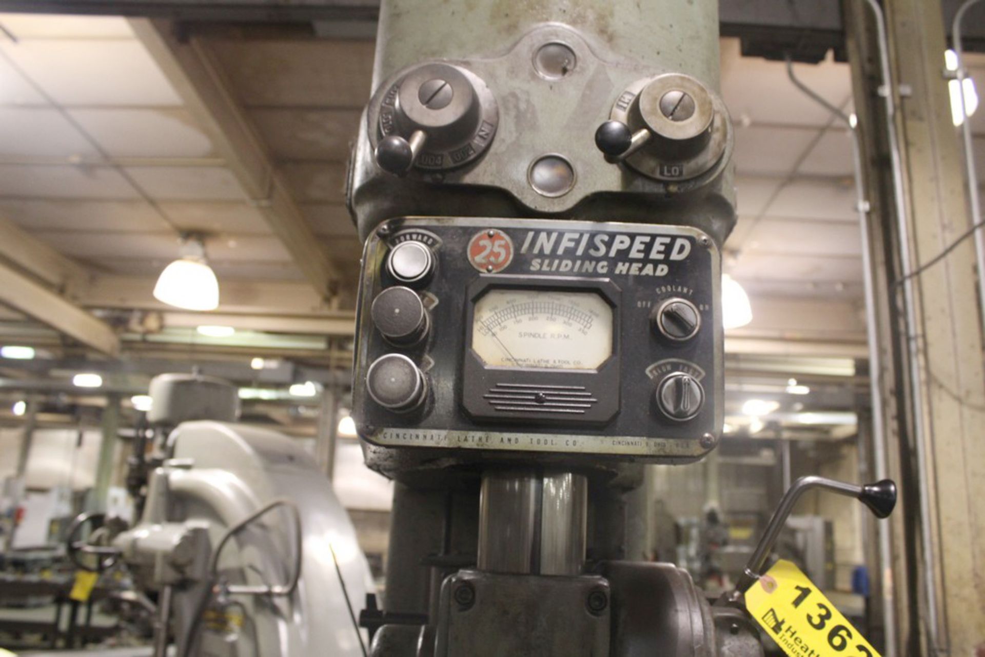 CINCINNATI 25” DRILL PRESS S/N 3LD1M5F-2, 1800 RPM SPINDLE - Image 3 of 5