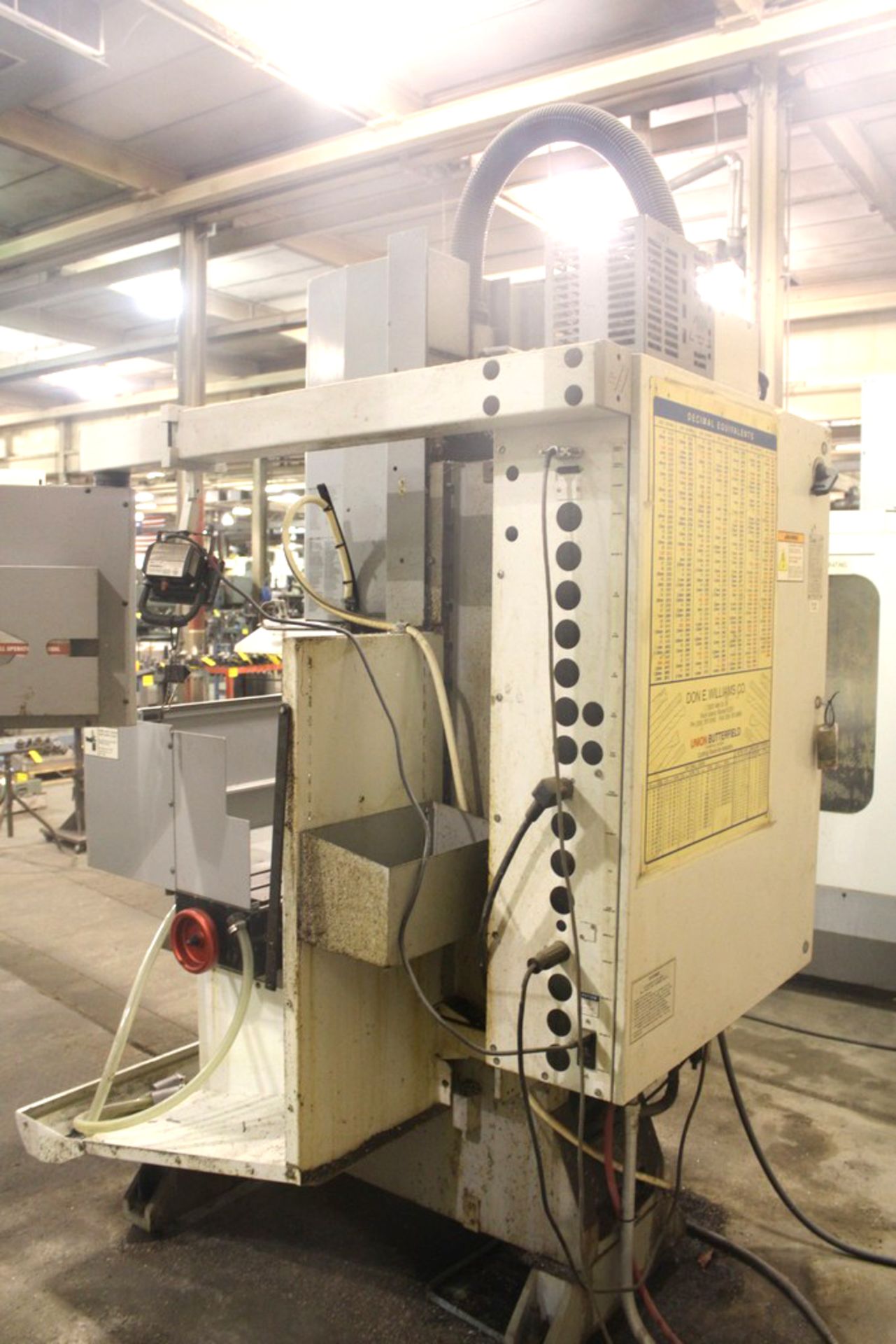 HAAS MODEL TM-1 CNC VERTICAL TOOL ROOM MILL, S/N 46006 (NEW 2005), 30” X-AXIS TRAVEL, 12” Y-AXIS - Image 7 of 9