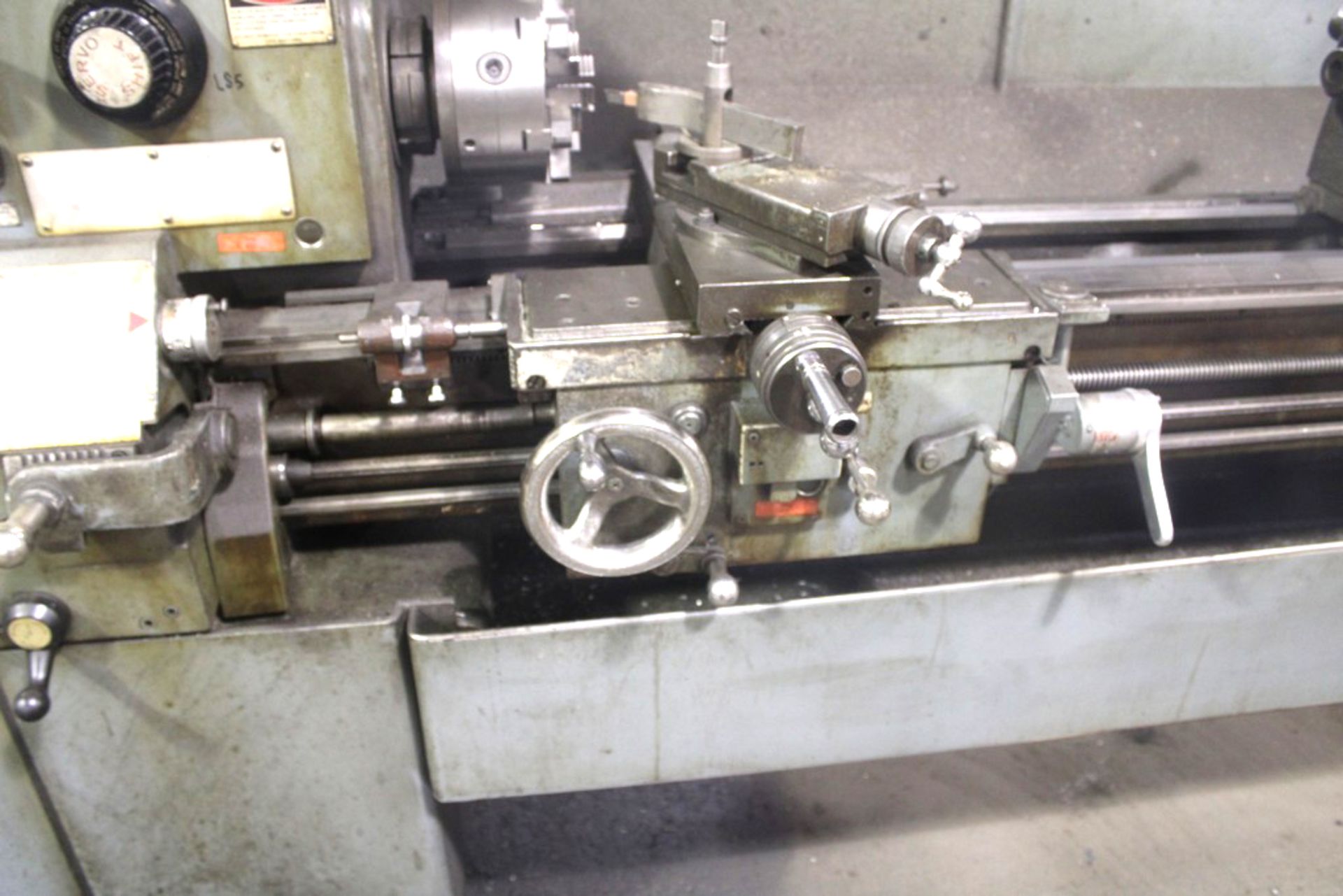 LEBLOND 15”X54” MODEL REGAL TOOLROOM LATHE, S/N 10C407, 1800 RPM SPINDLE, WITH 10” 6 - JAW CHUCK - Image 6 of 9